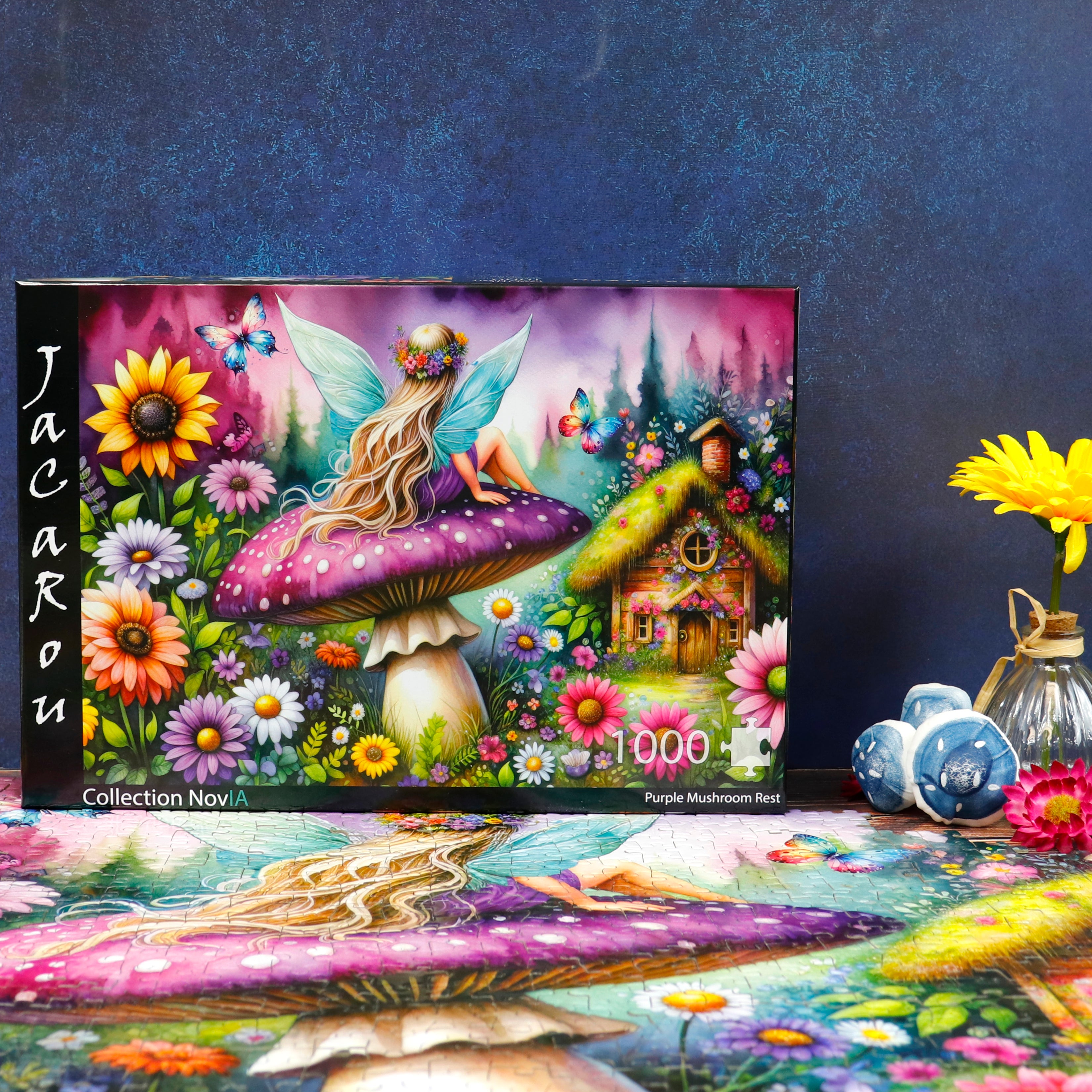 Puzzle - PURPLE MUSHROOM REST