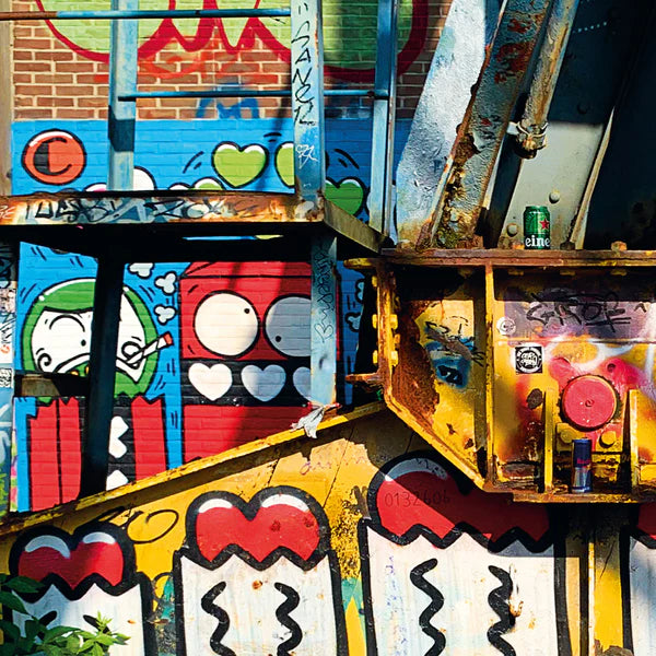 Casse-tête MINI - Q10-3 (80 PCES) AMSTERDAM SERIE (Red Monster)
