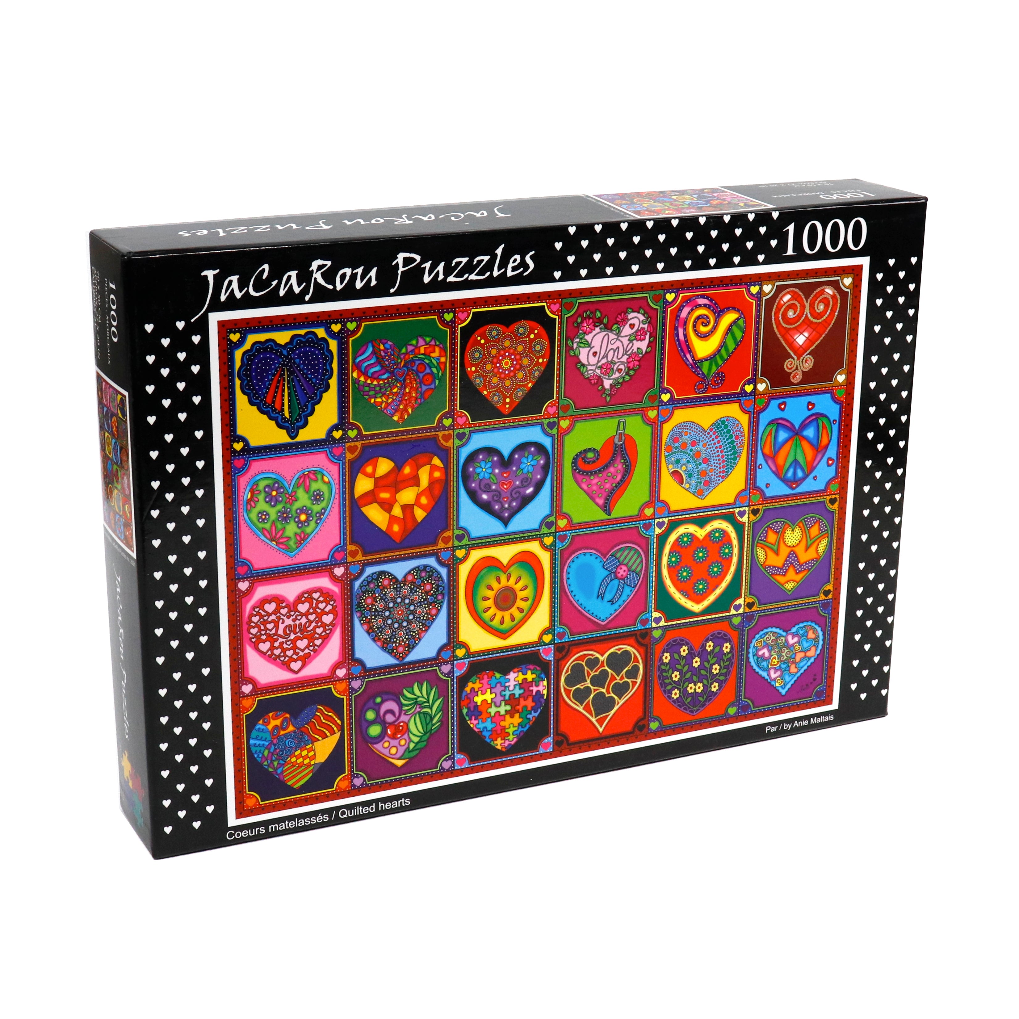 Puzzle - QUILTED HEARTS