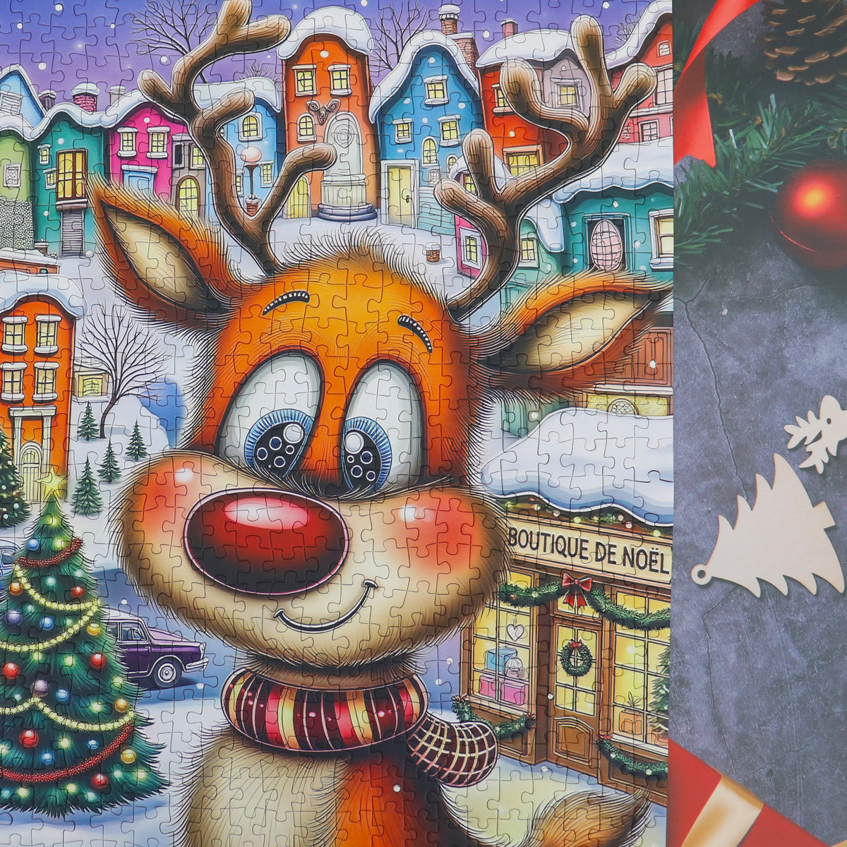 Puzzle - RUDOLPH IN TOWN