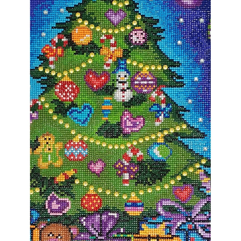 Diamond and Crystal Painting - CHRISTMAS TREE