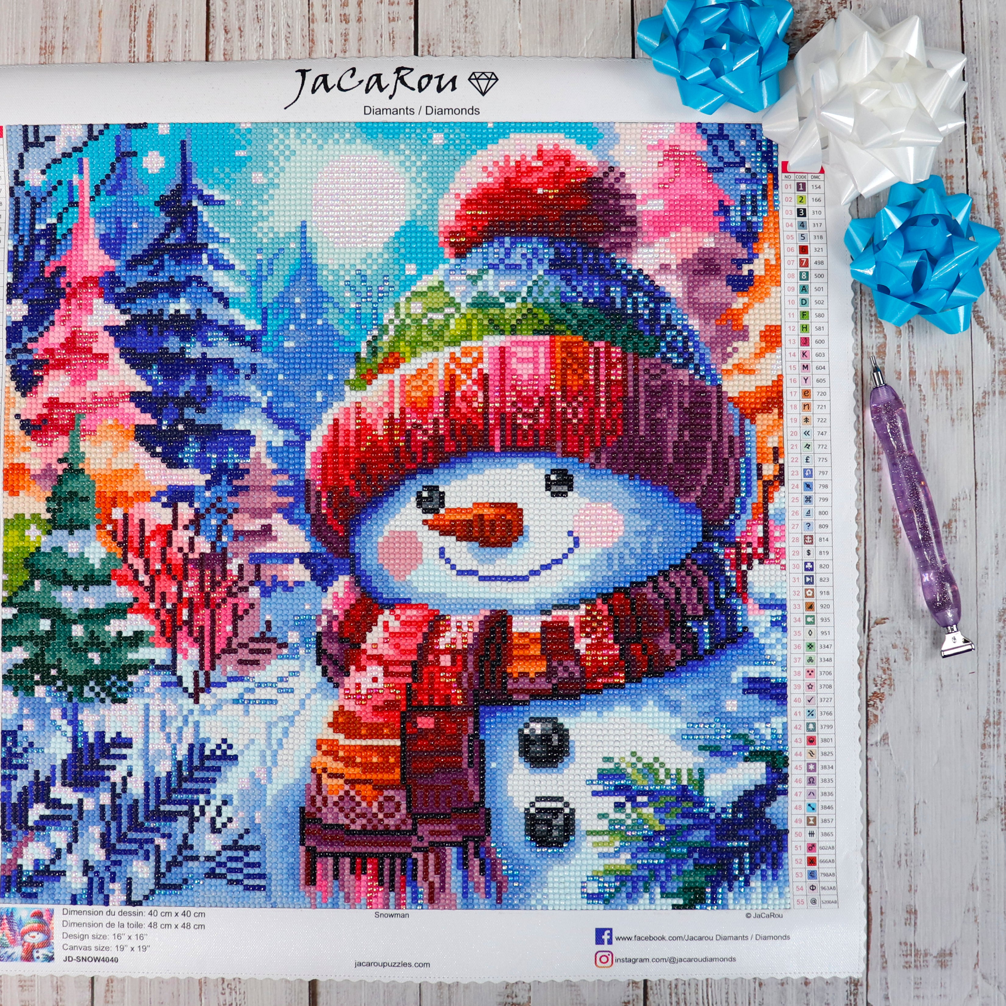 Diamond Painting - SNOWMAN