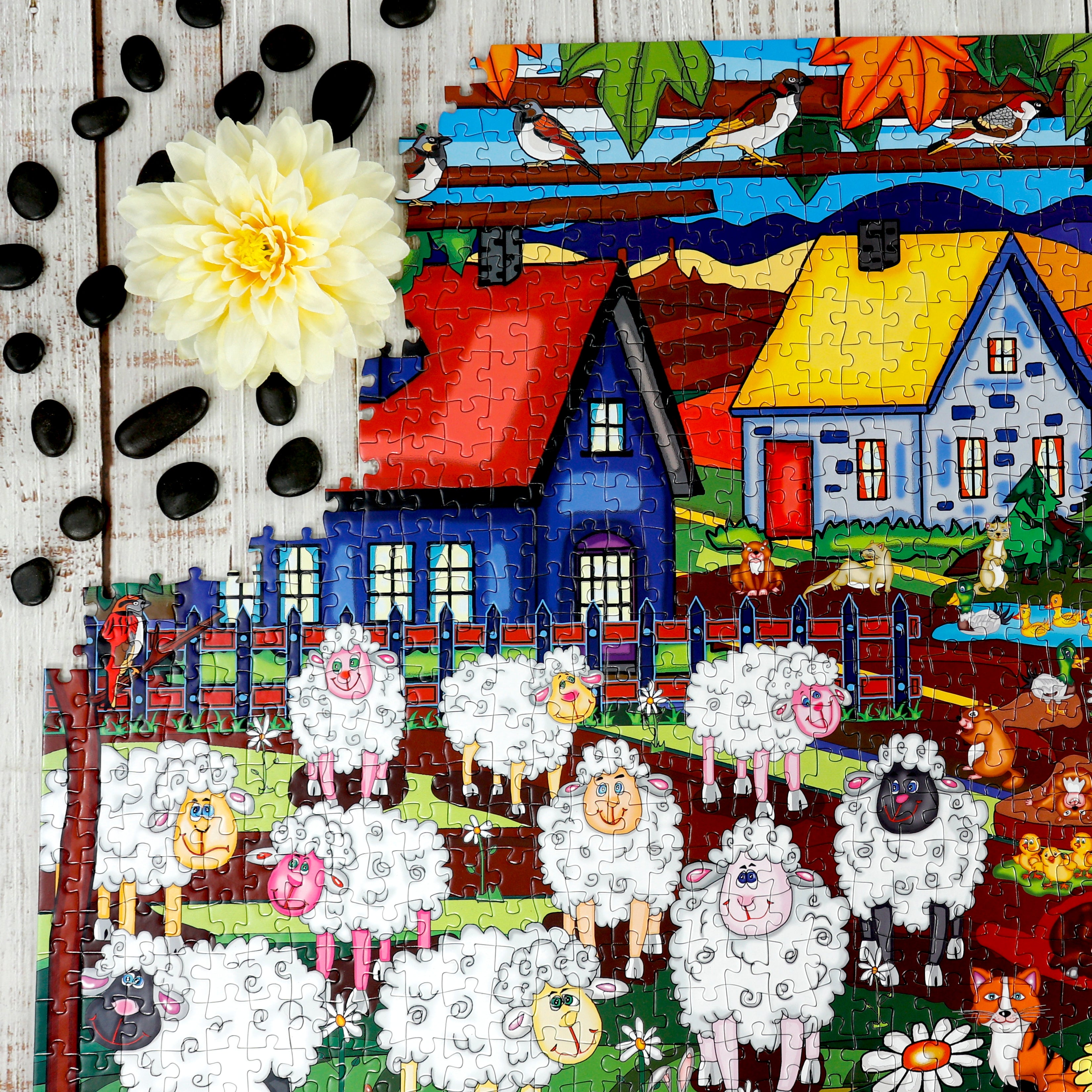 Puzzle - THE GREEN MOUSE