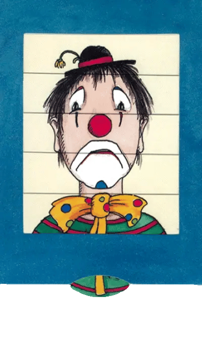 CURIOSI LIVING CARD - CLOWN