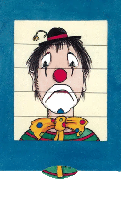 CURIOSI CARTE VIVANTE - CLOWN