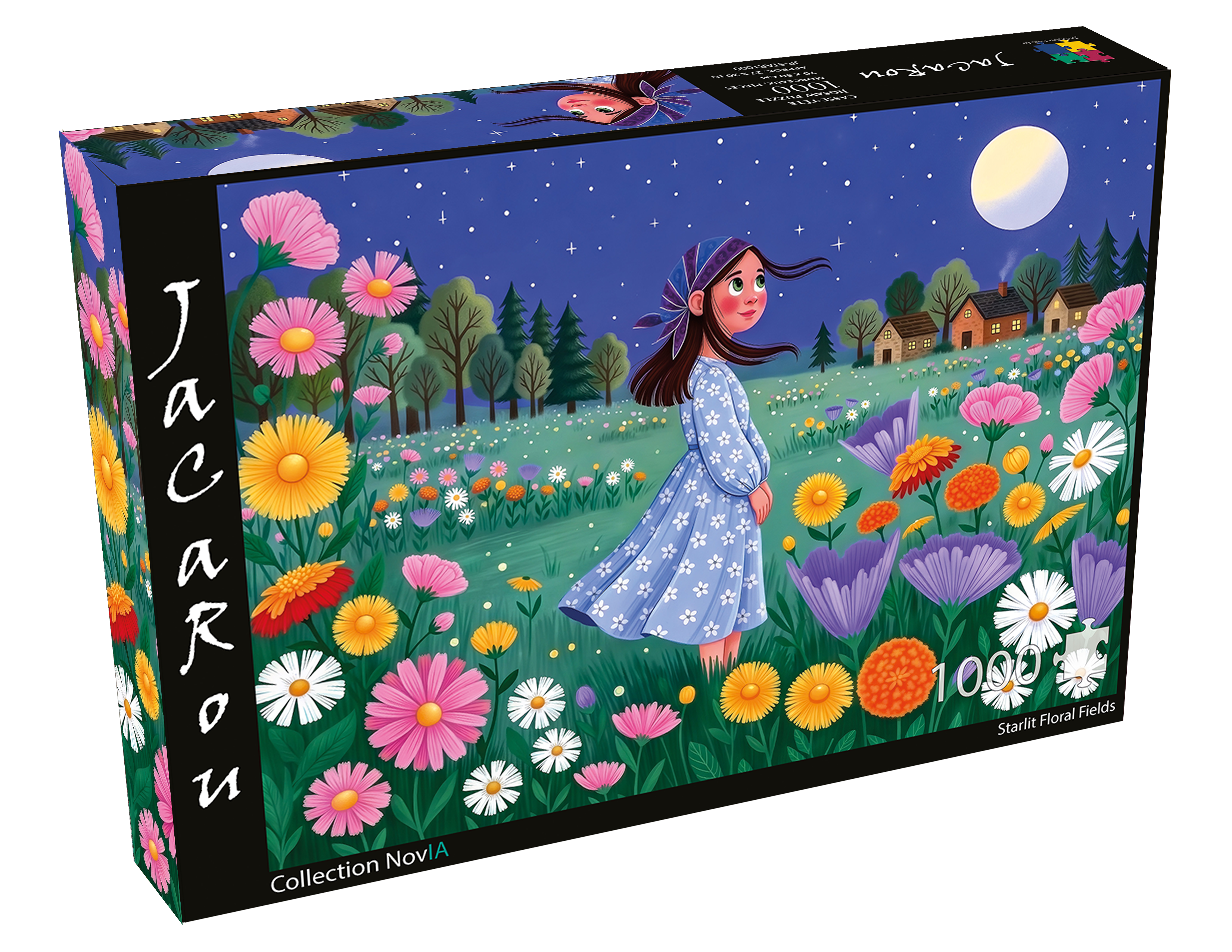 Casse-Tête STARLIT FLORAL FIELDS