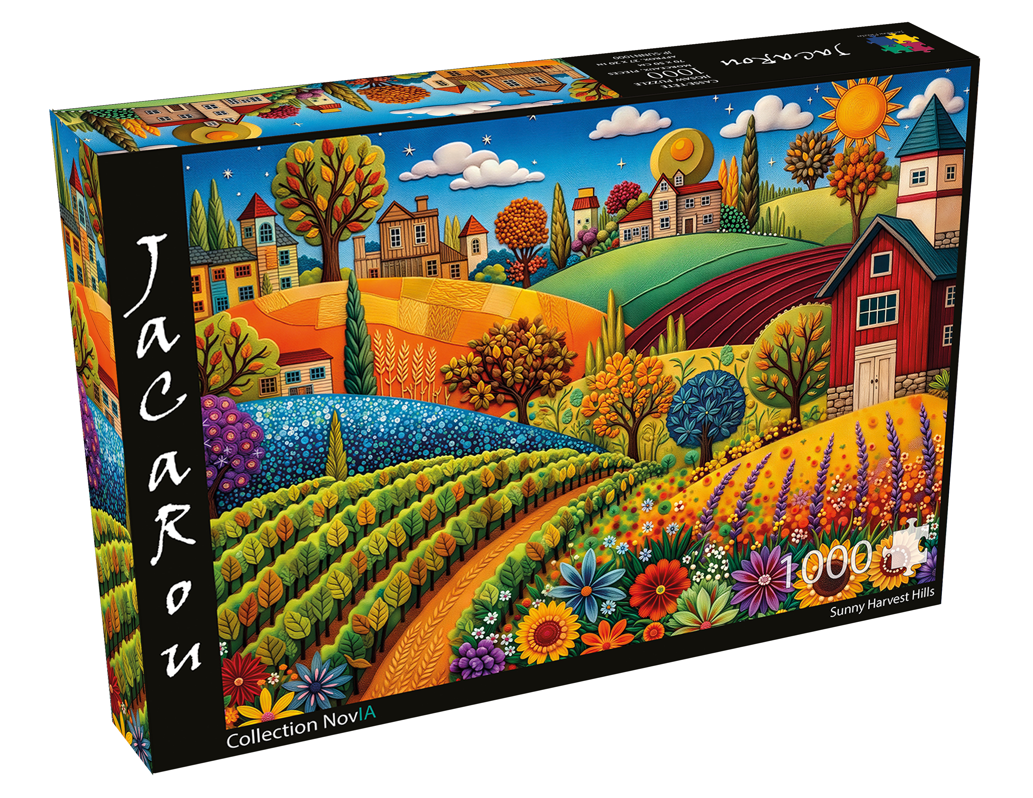 Casse-Tête SUNNY HARVEST HILLS