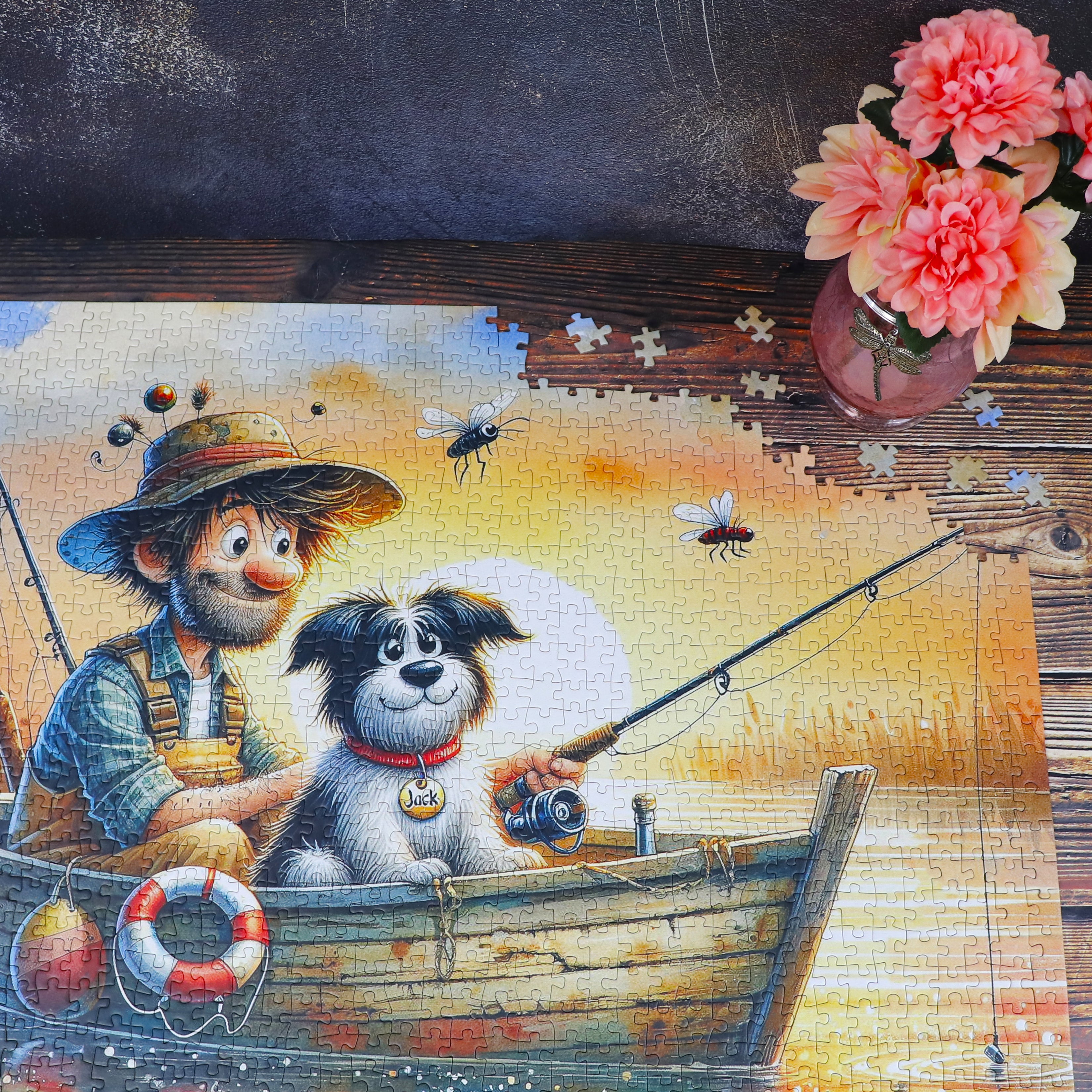 Casse-Tête - SUNSET FISHING FRIENDS