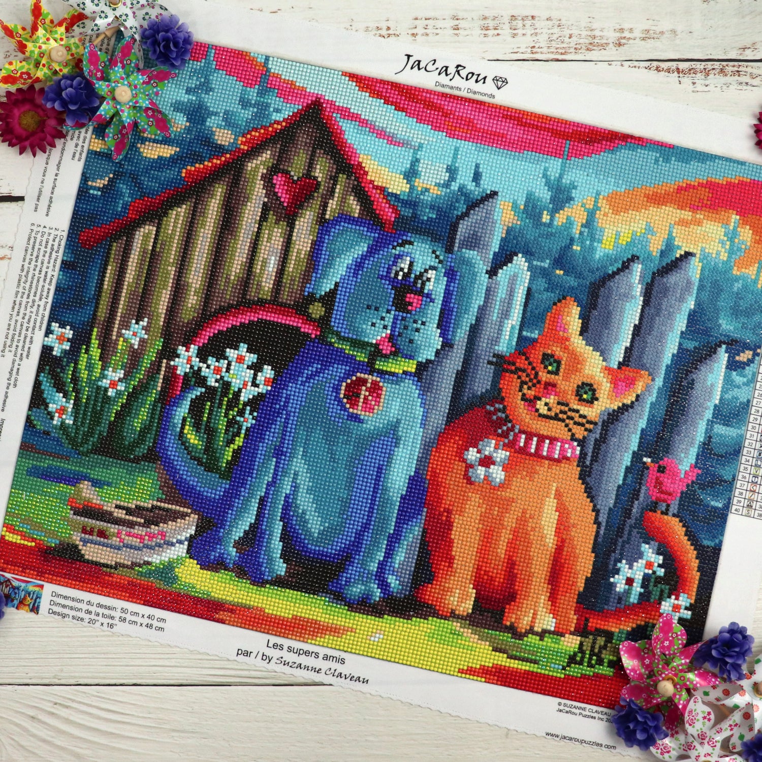 Diamond Painting - LES SUPERS AMIS