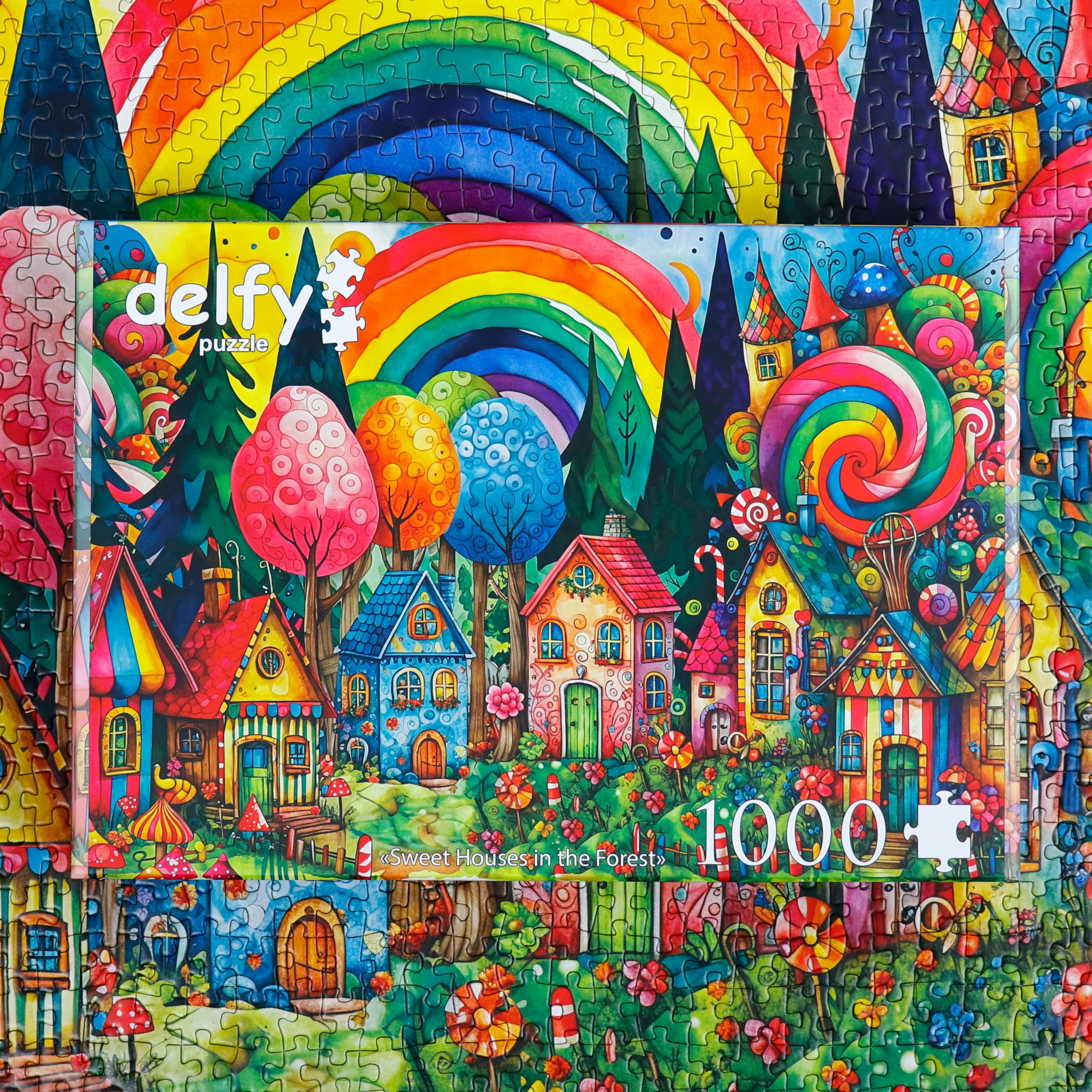 Puzzle - SWEET HOUSES IN THE FOREST