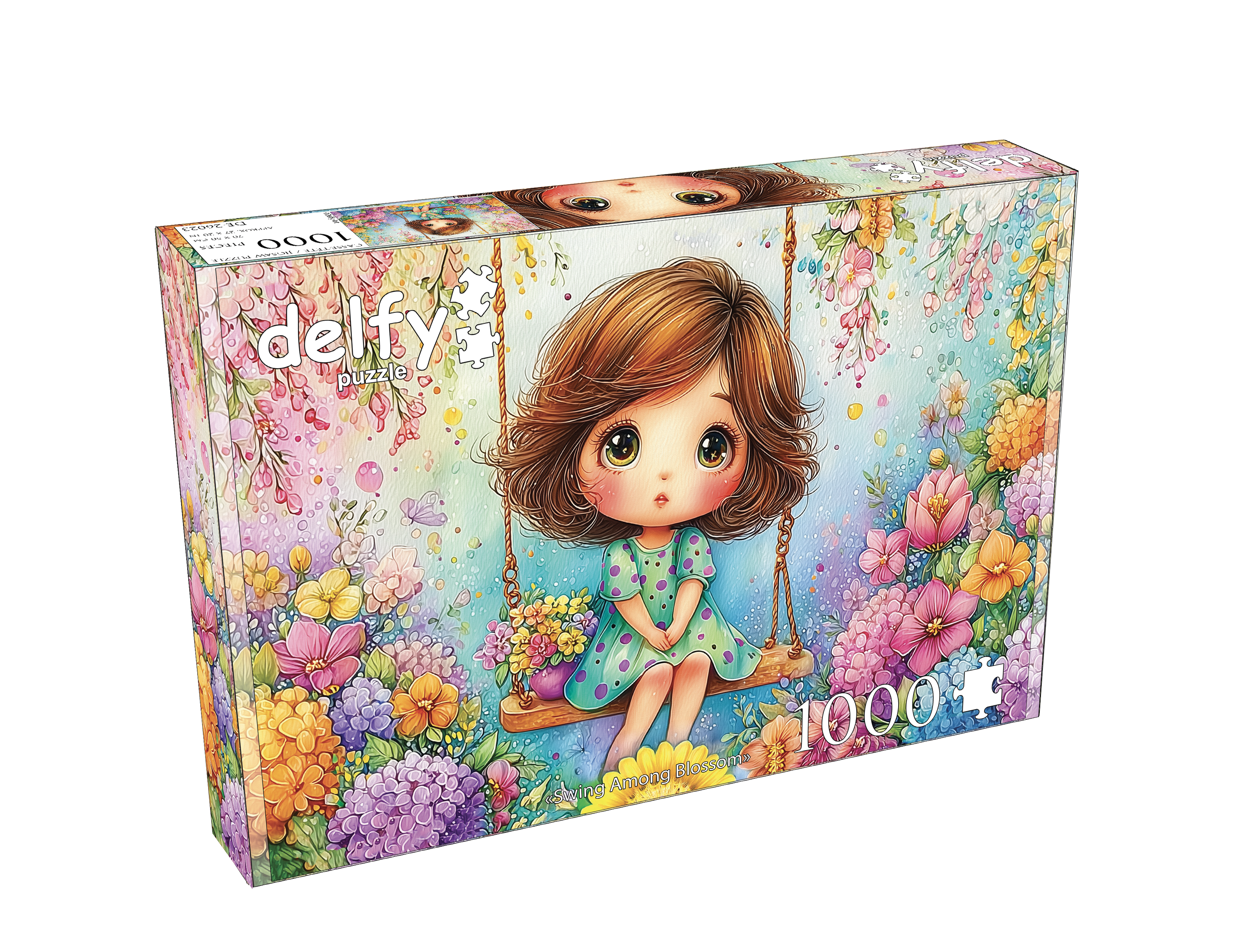 Puzzle - SWING AMONG BLOSSOMS