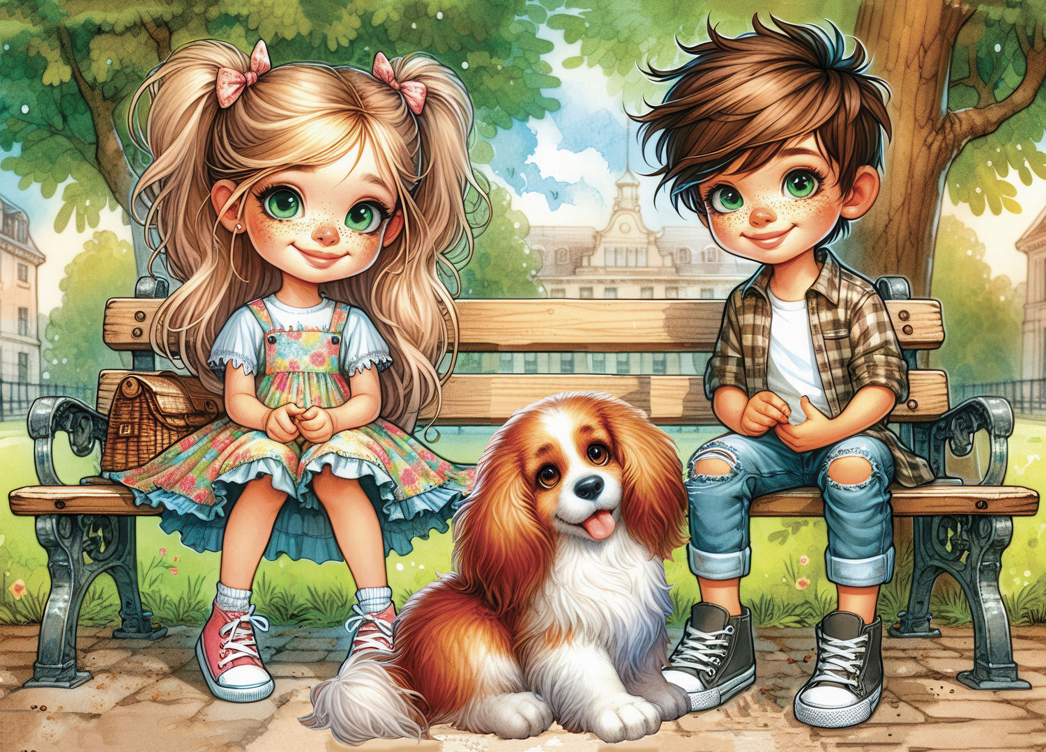 Diamond Painting - SUMMER PARK COMPANION