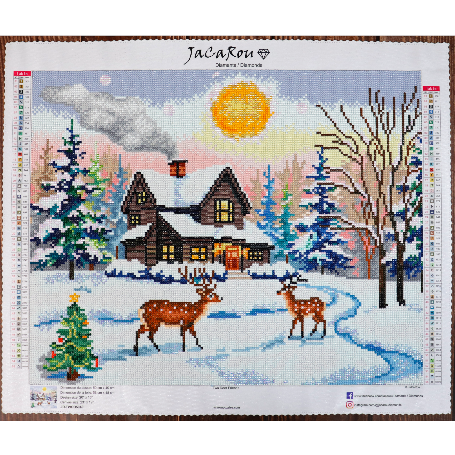 Diamond Painting - TWO DEER FRIENDS