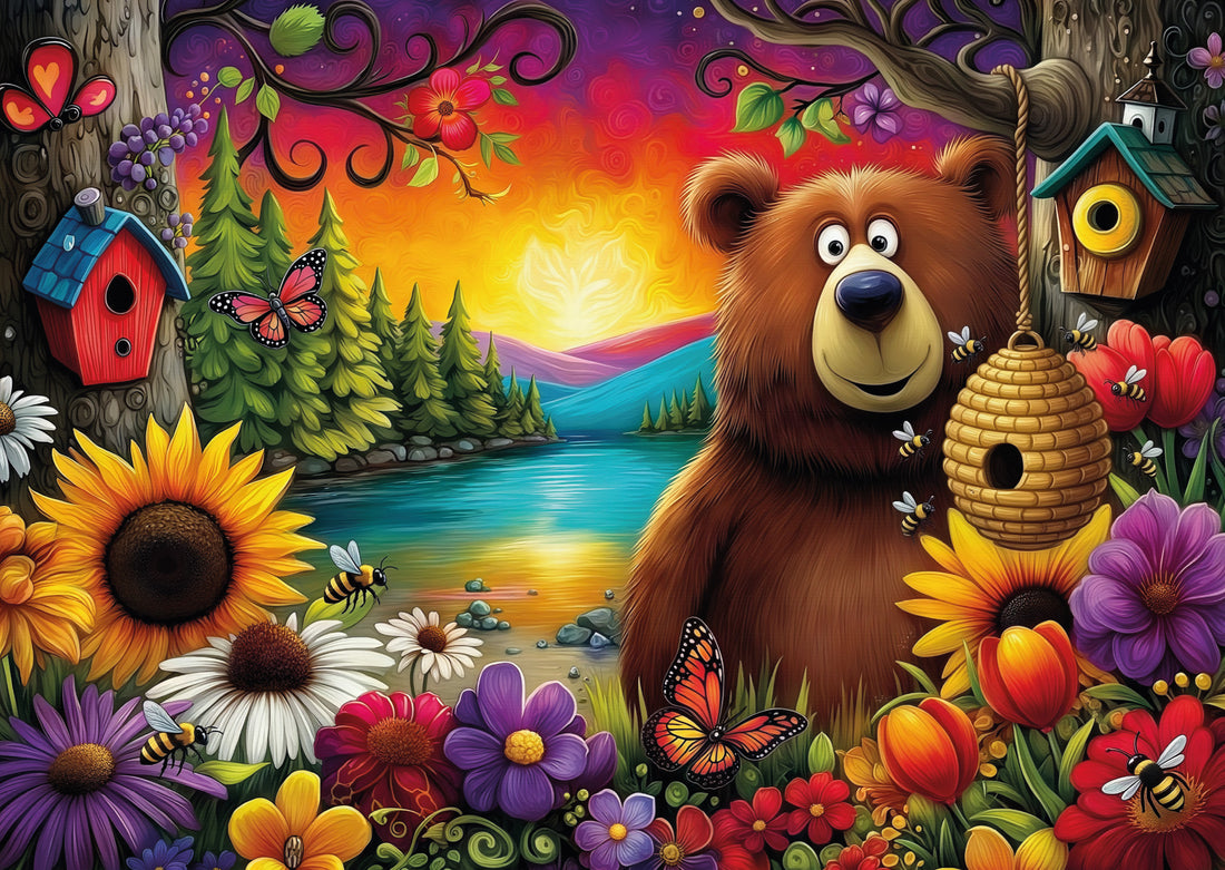 Casse-Tête THE BEAR & THE BEES