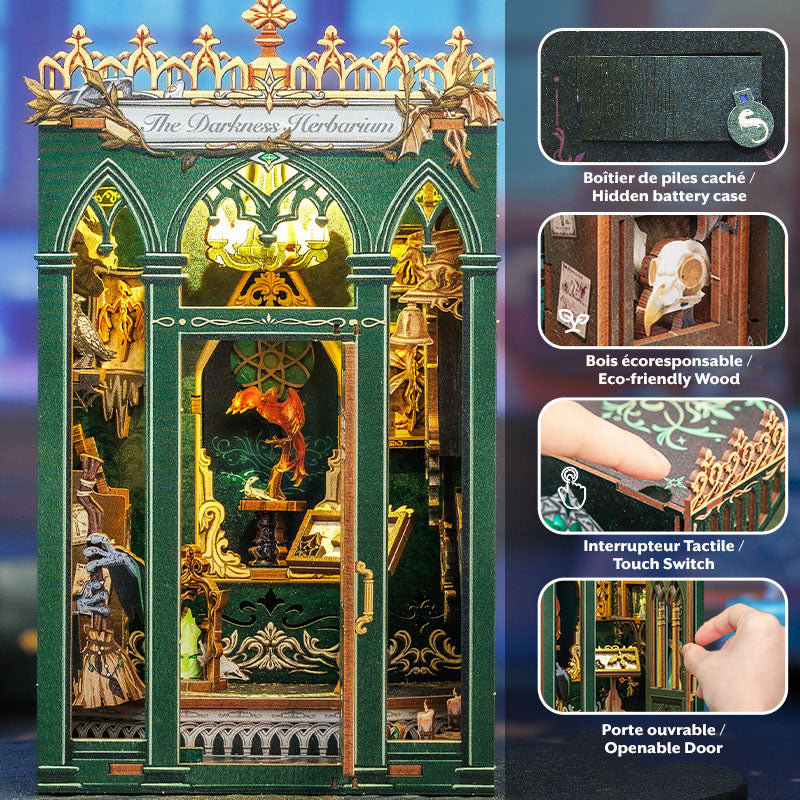 MINI-décor de bibliothèque - L&