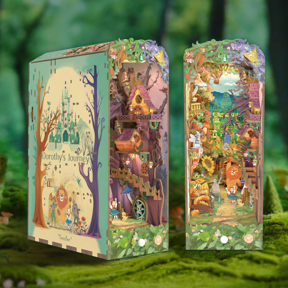 MINI-décor de bibliothèque - DOROTHY&
