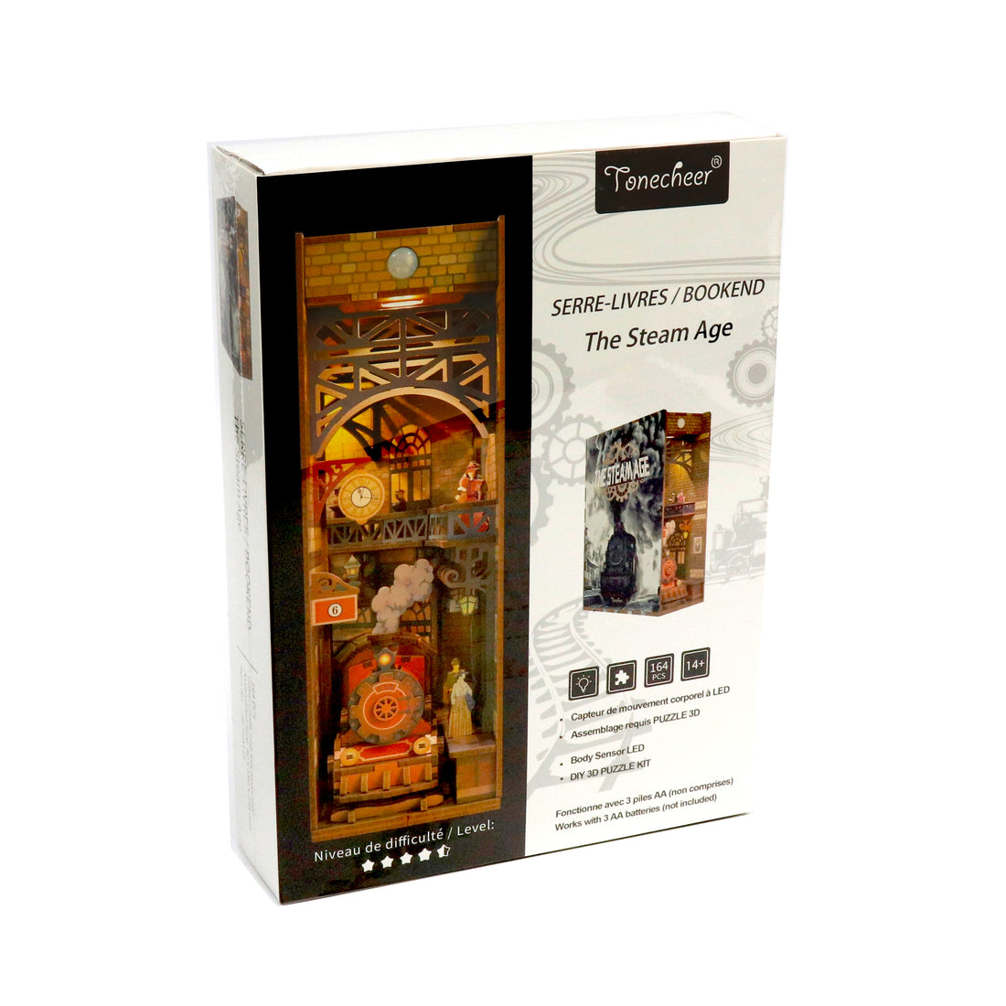 MINI-décor de bibliothèque - THE STEAM AGE