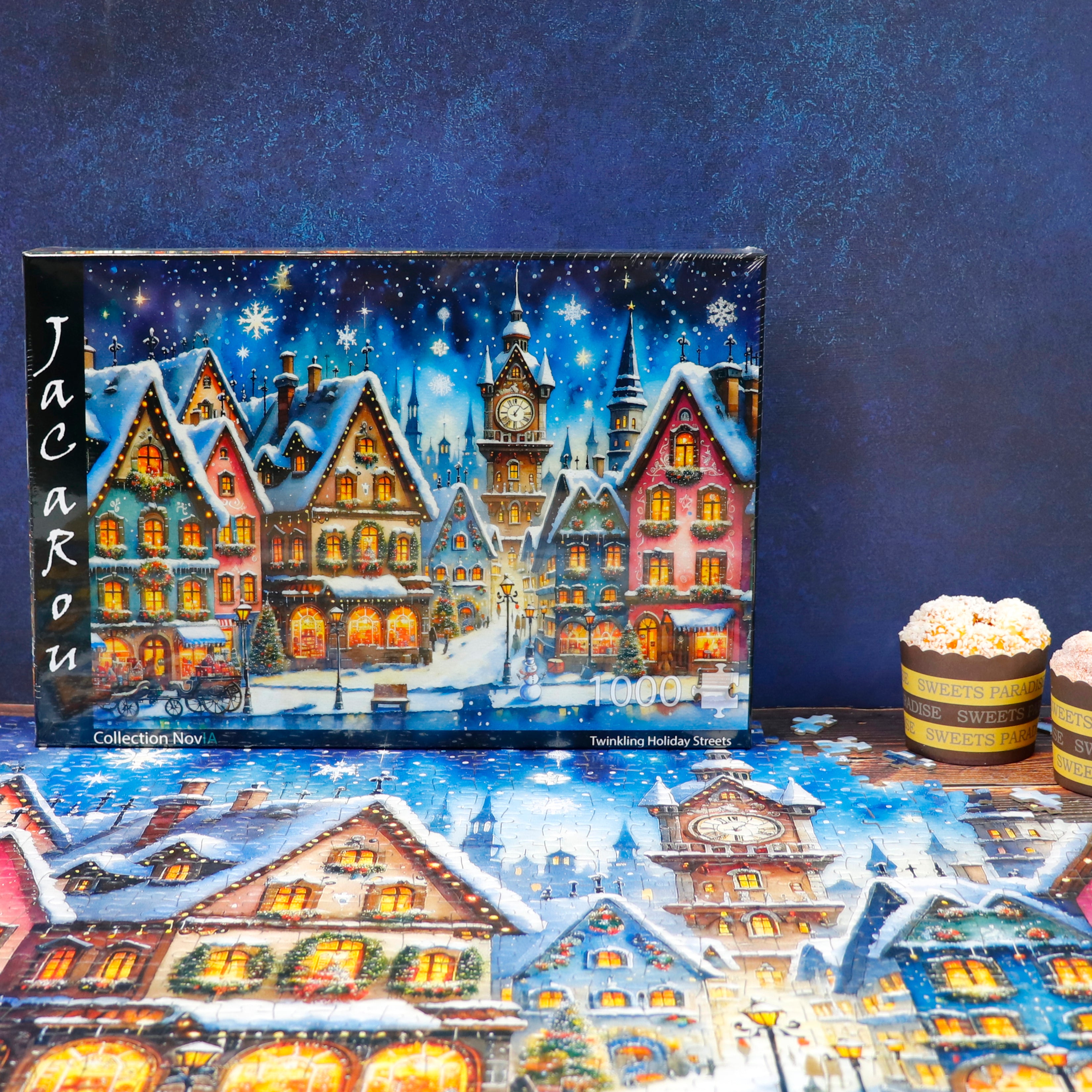 Puzzle - TWINKLING HOLIDAY STREETS