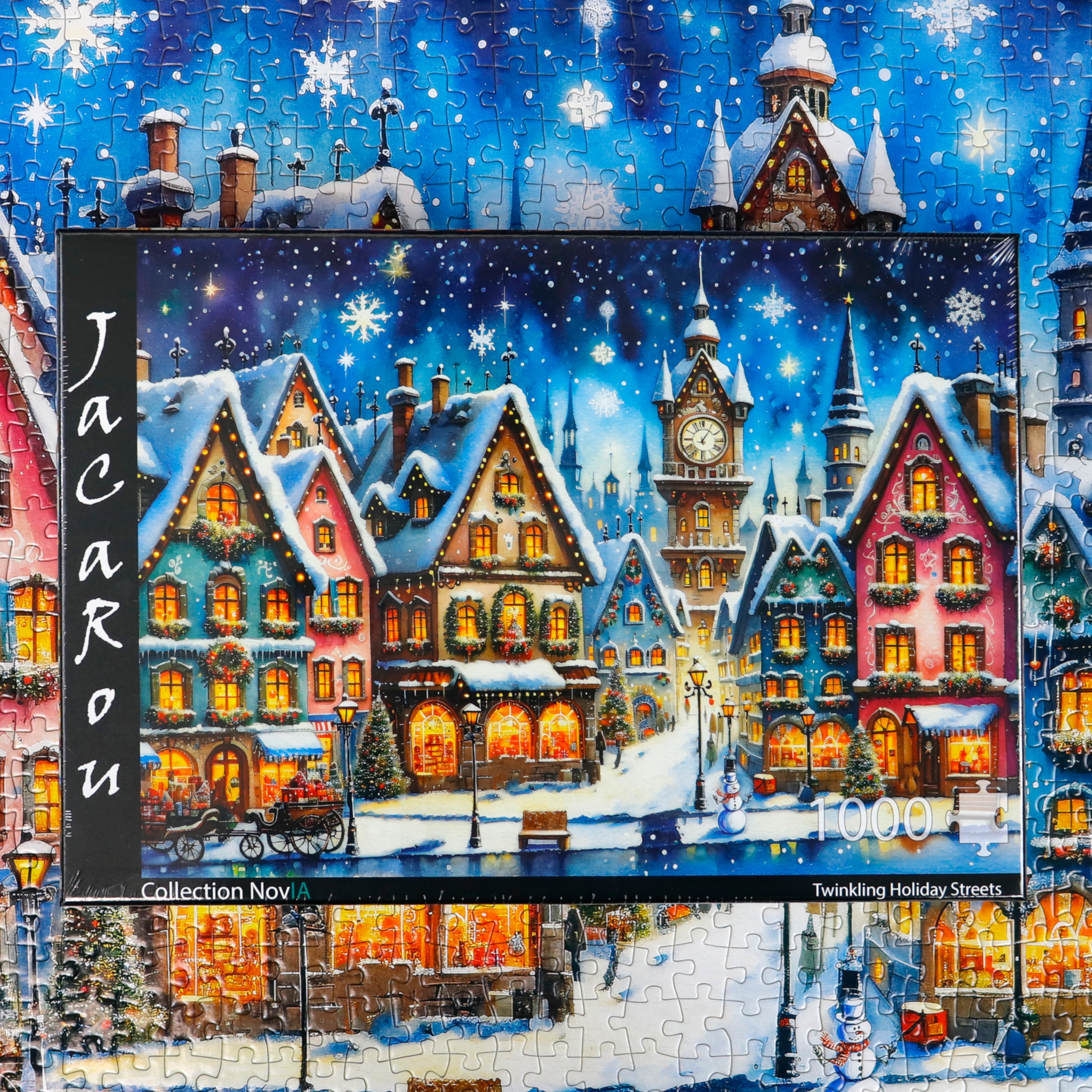 Puzzle - TWINKLING HOLIDAY STREETS