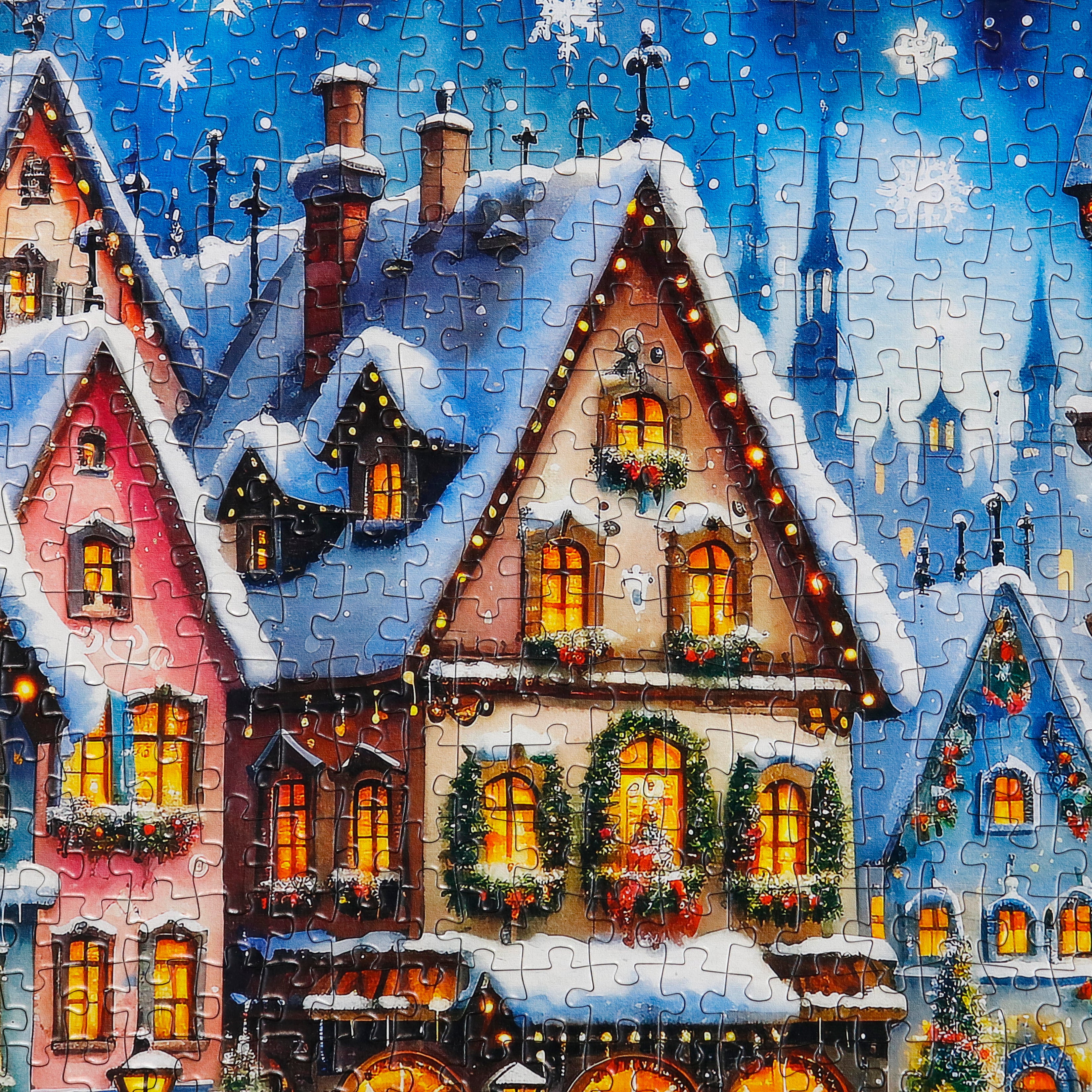 Puzzle - TWINKLING HOLIDAY STREETS