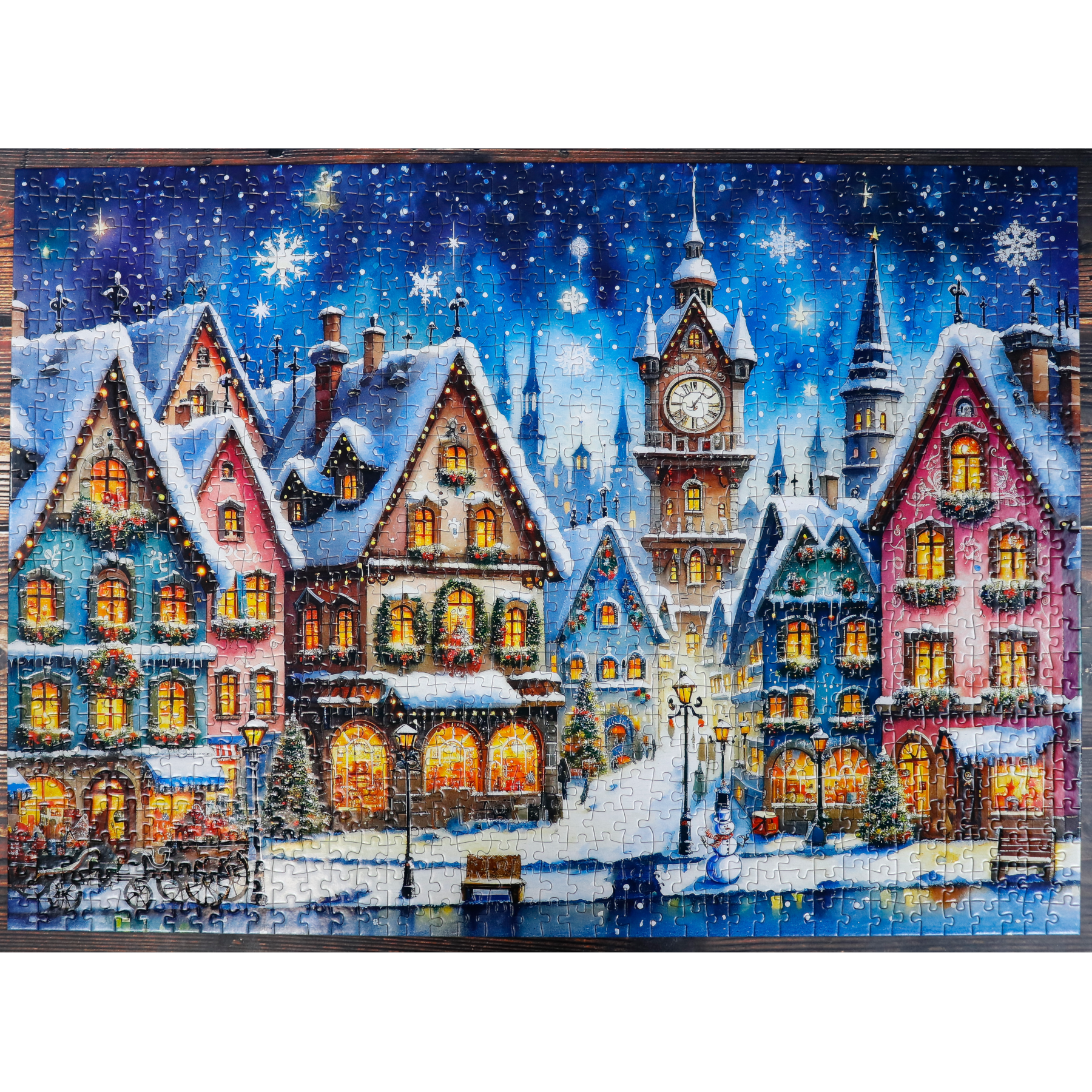 Puzzle - TWINKLING HOLIDAY STREETS