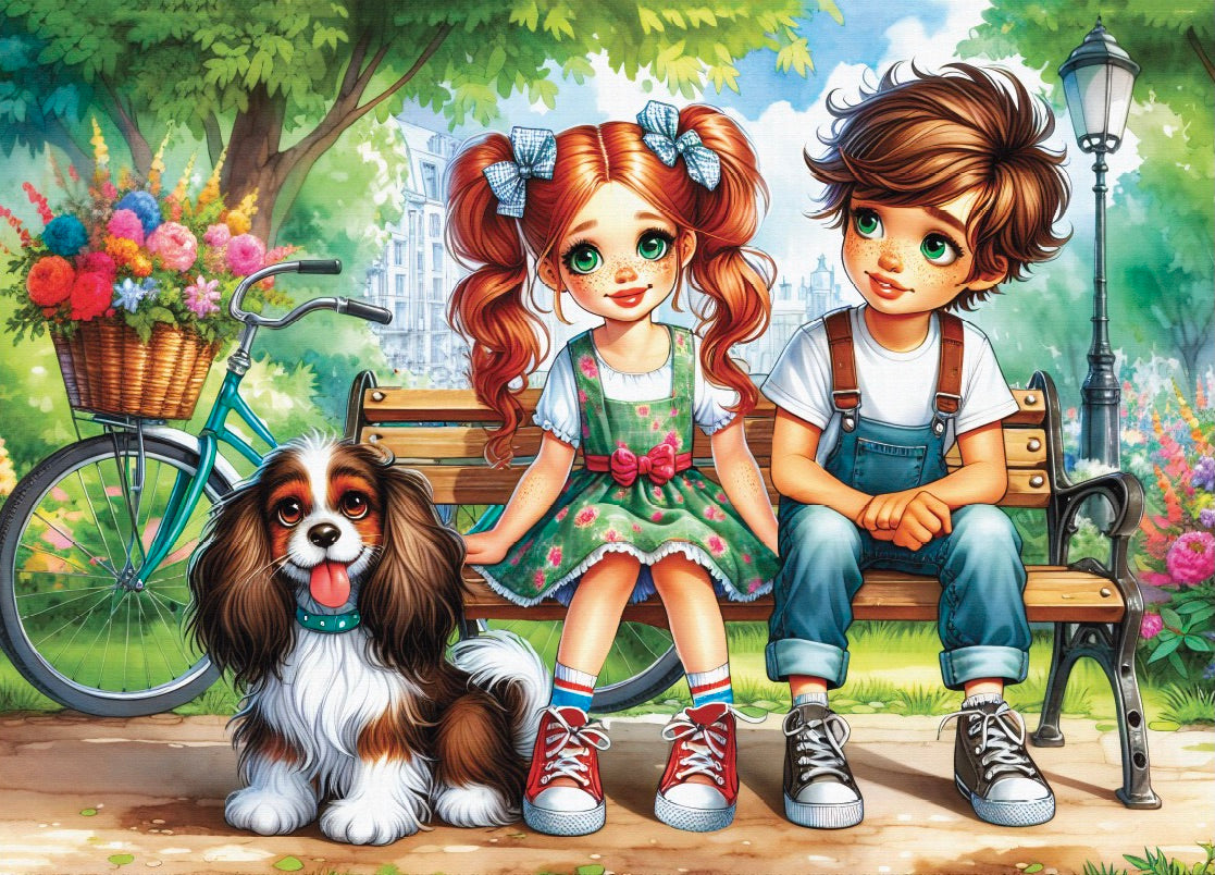 Casse-Tête - VINTAGE SUMMER AFTERNOON