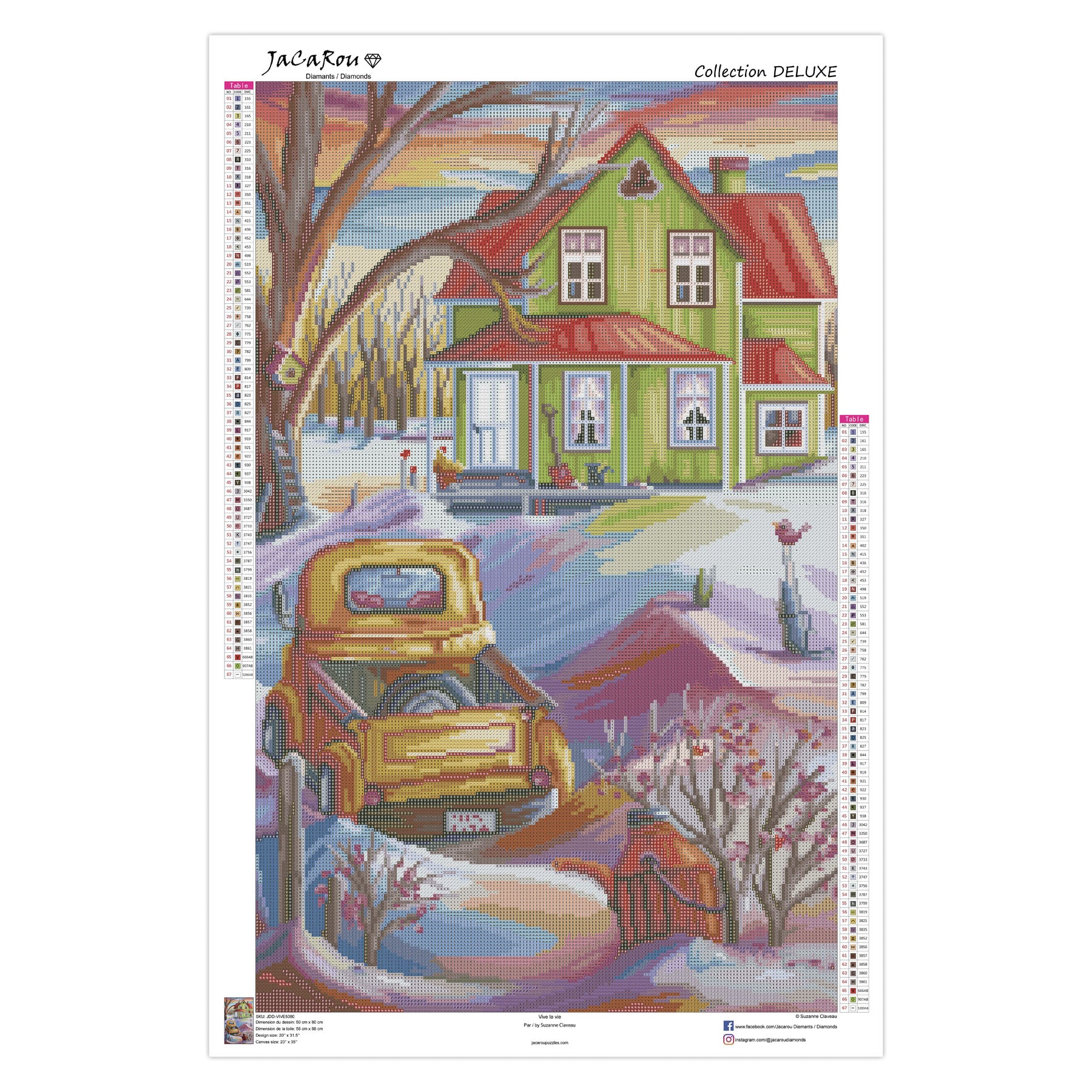 Diamond Painting - VIVE LA VIE