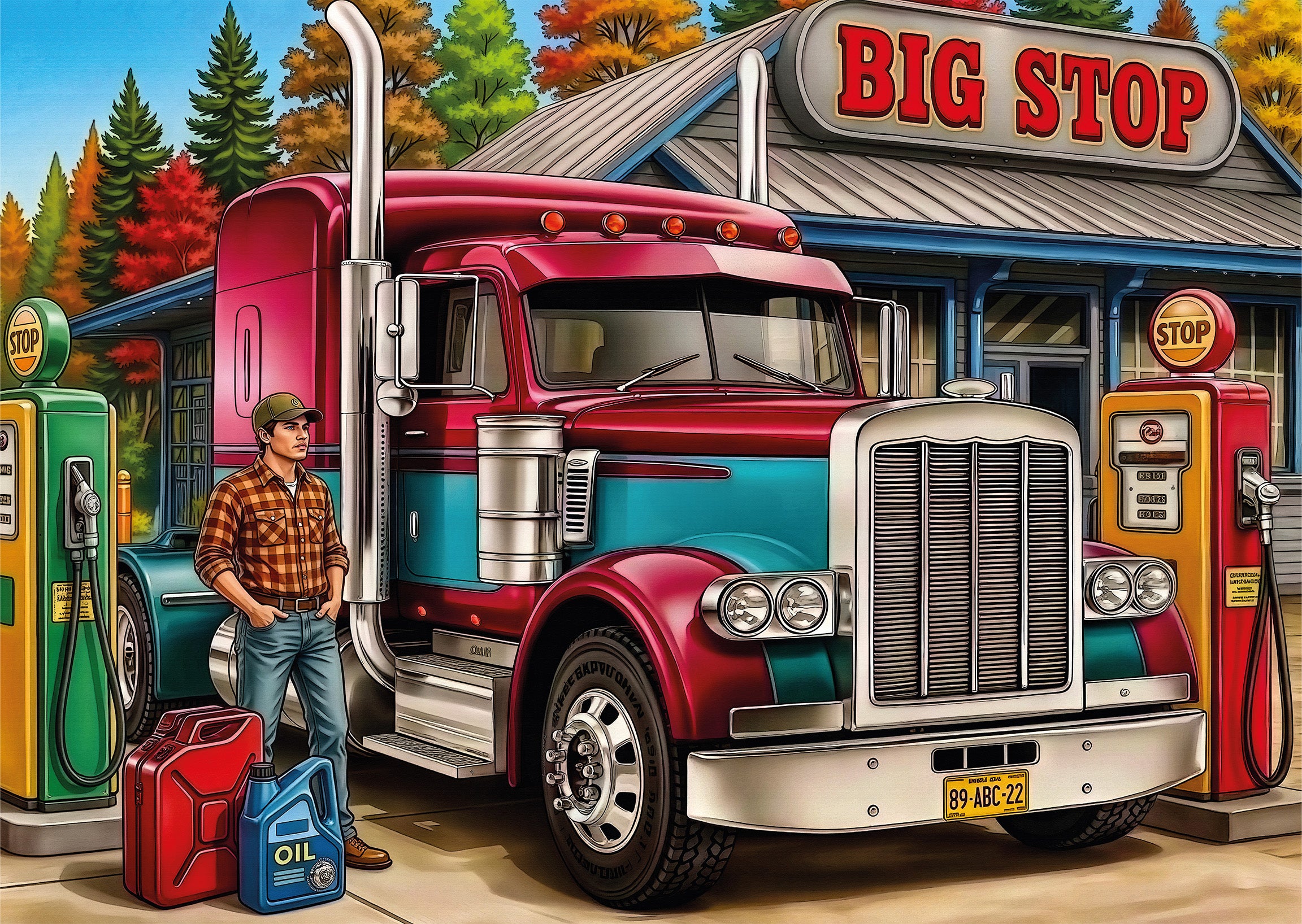 Puzzle - WELCOMING TRUCK STOP