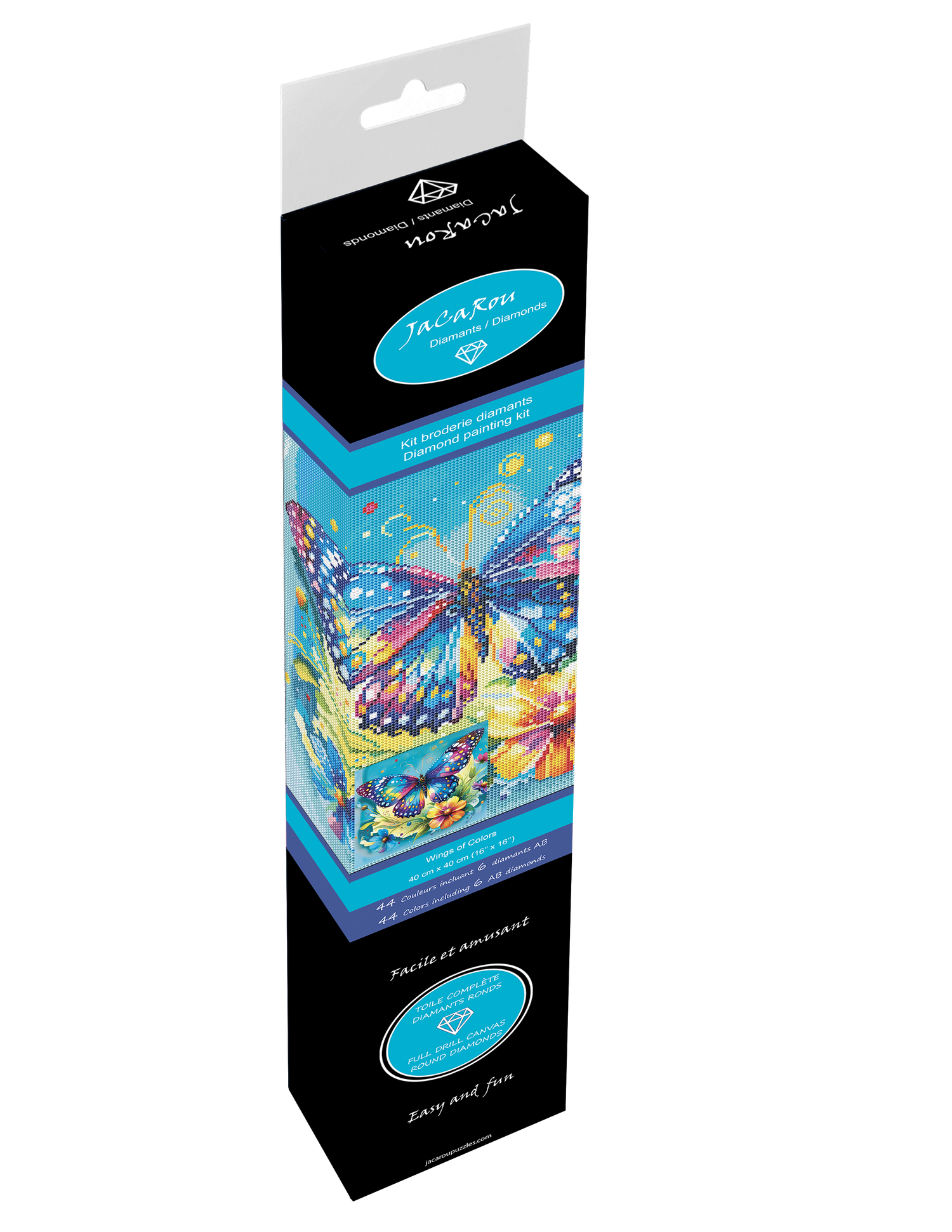 Diamond Painting -  WINGS OF COLORS