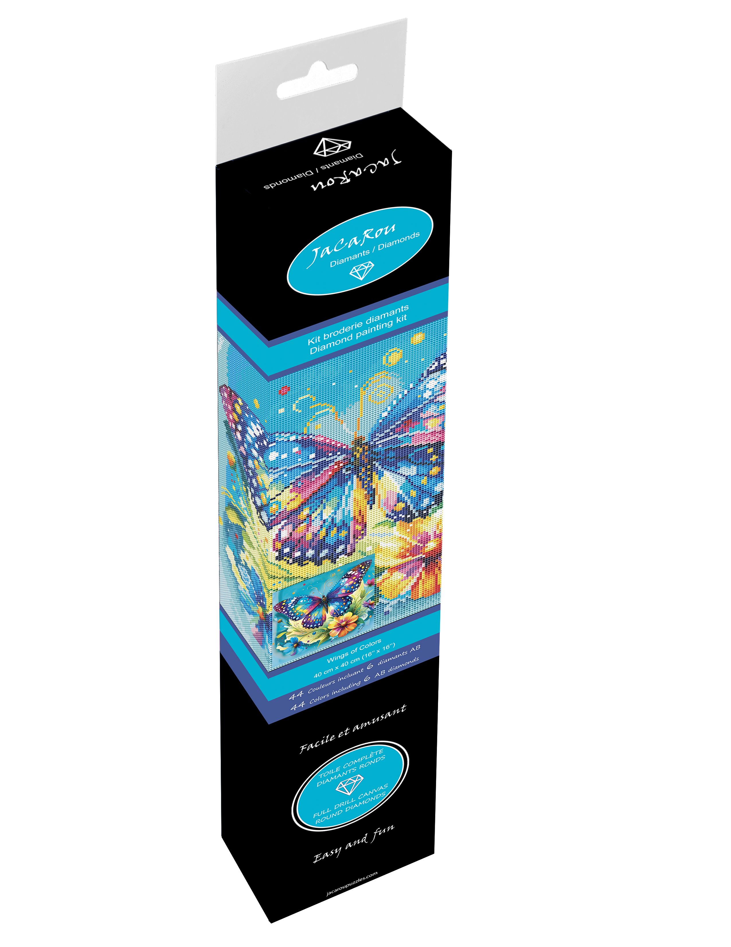 Diamond Painting -  WINGS OF COLORS