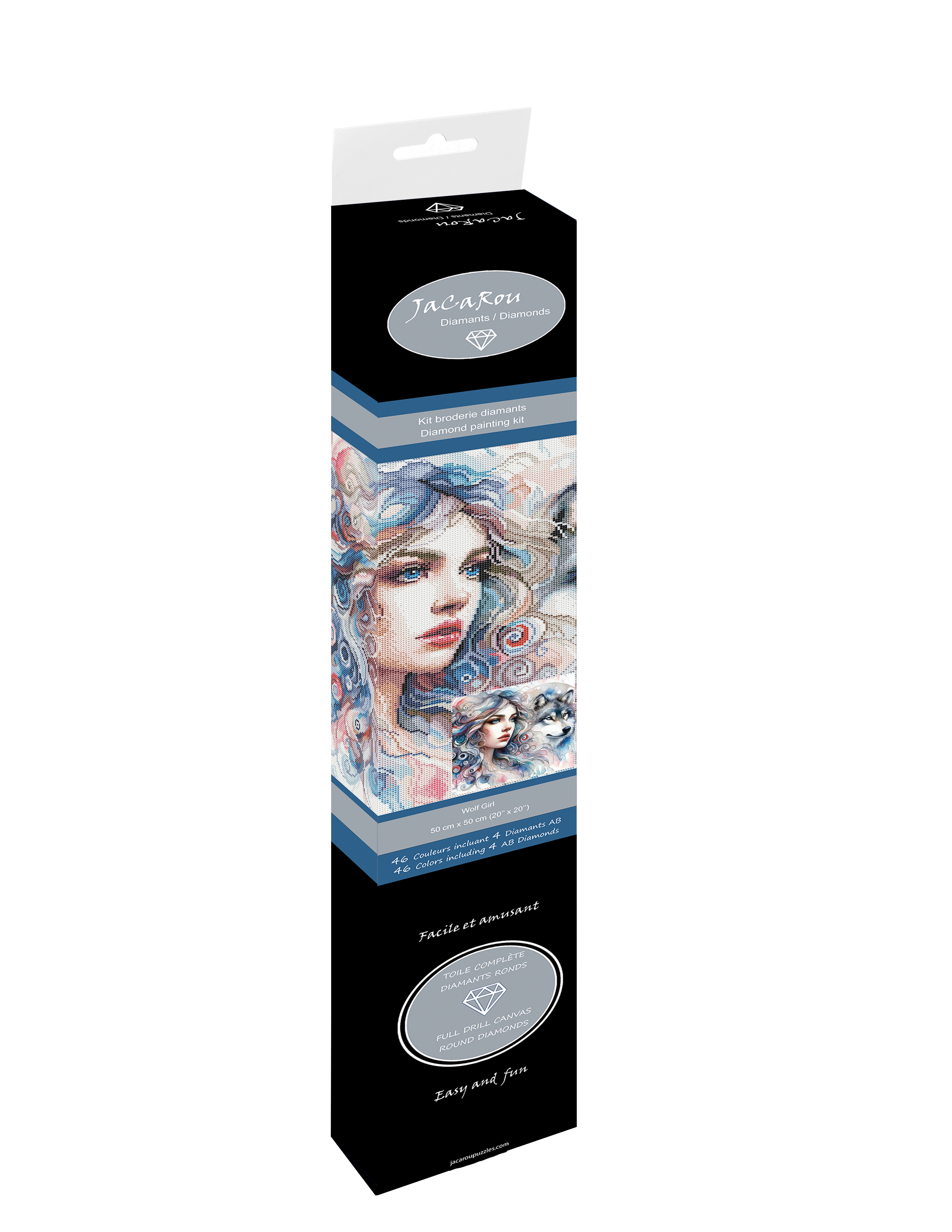 Diamond Painting - WOLF GIRL