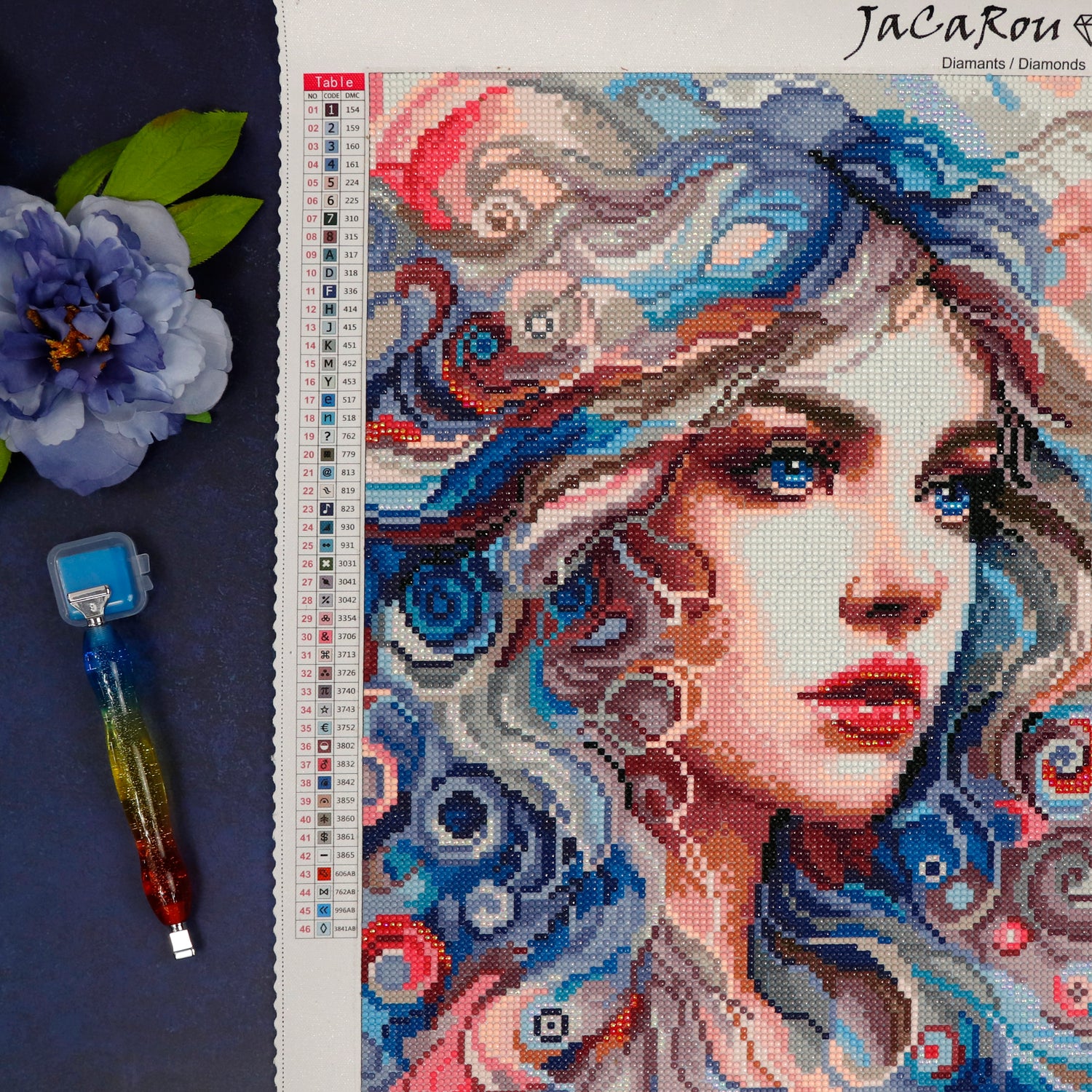 Diamond Painting - WOLF GIRL