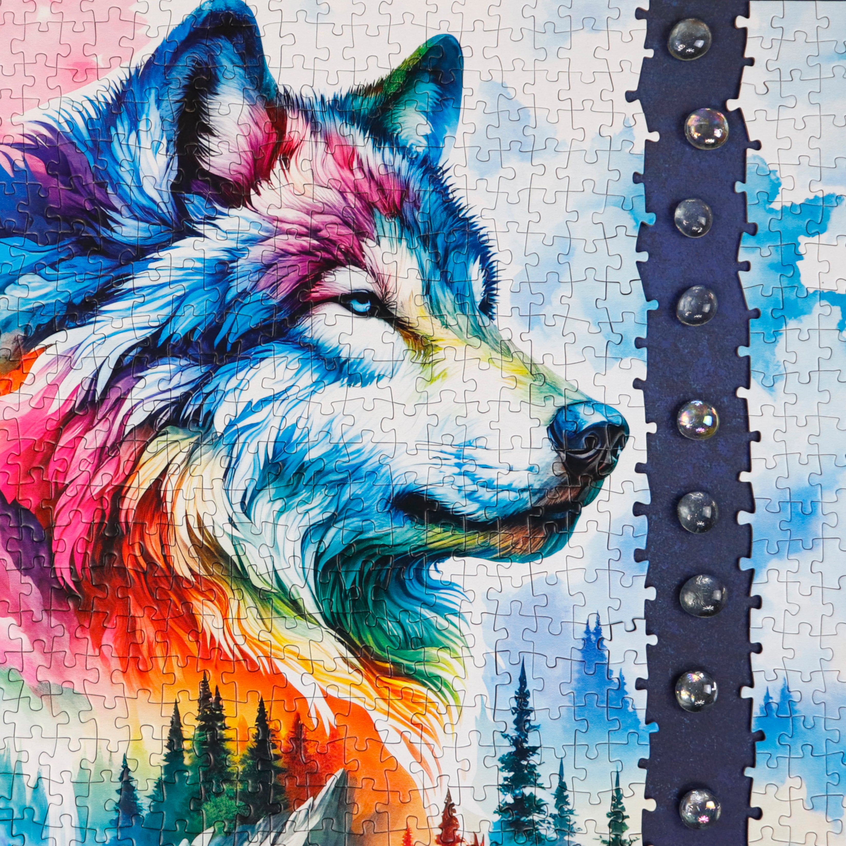 Puzzle - WOLF OF MANY HUES