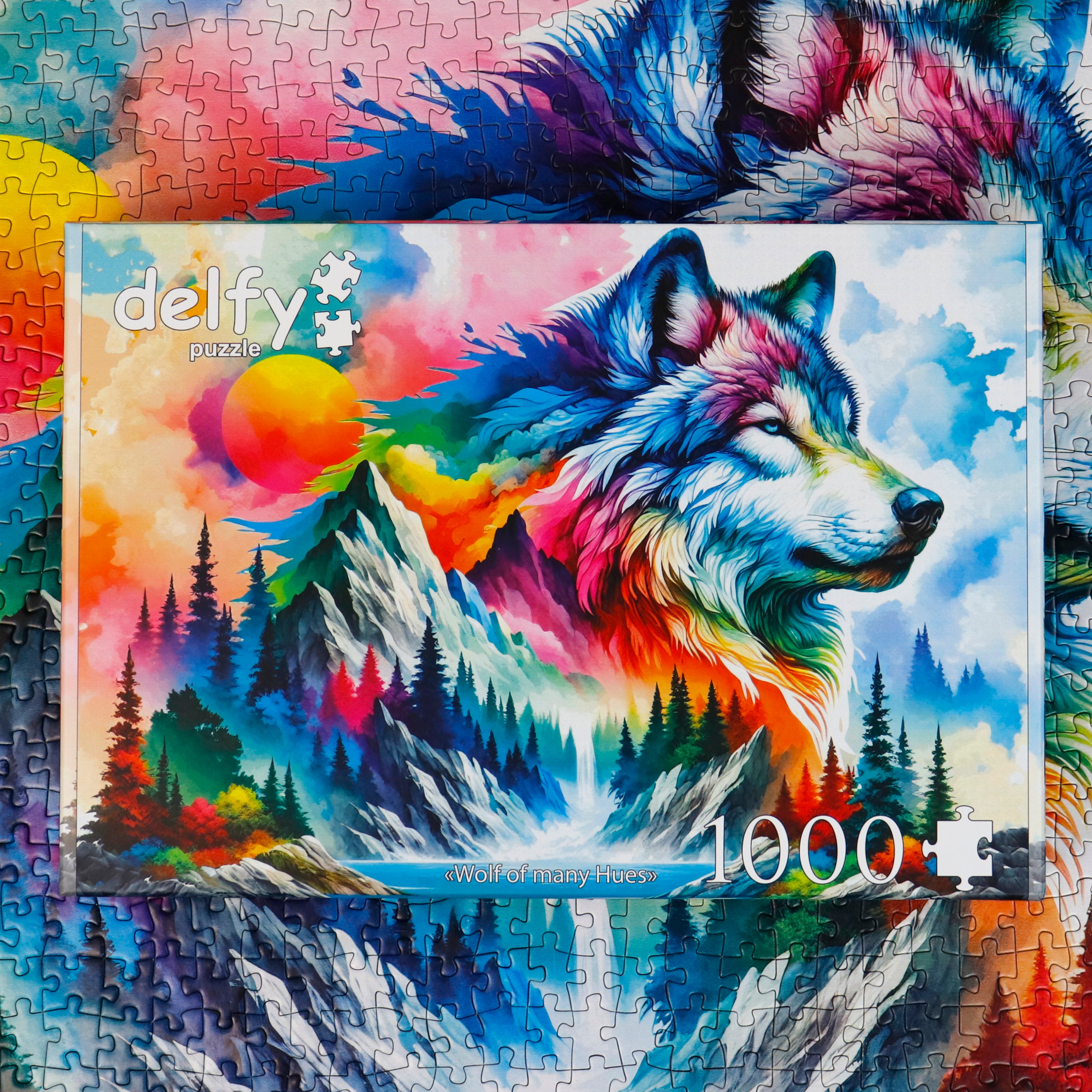 Puzzle - WOLF OF MANY HUES