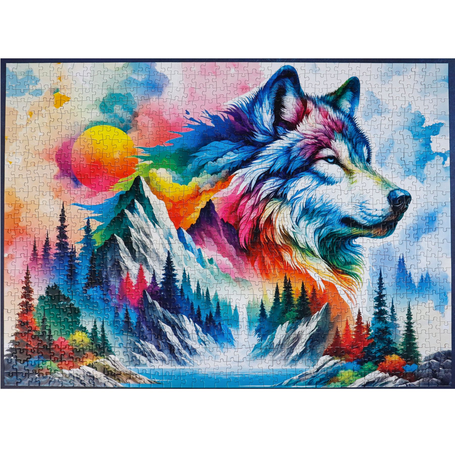 Puzzle - WOLF OF MANY HUES