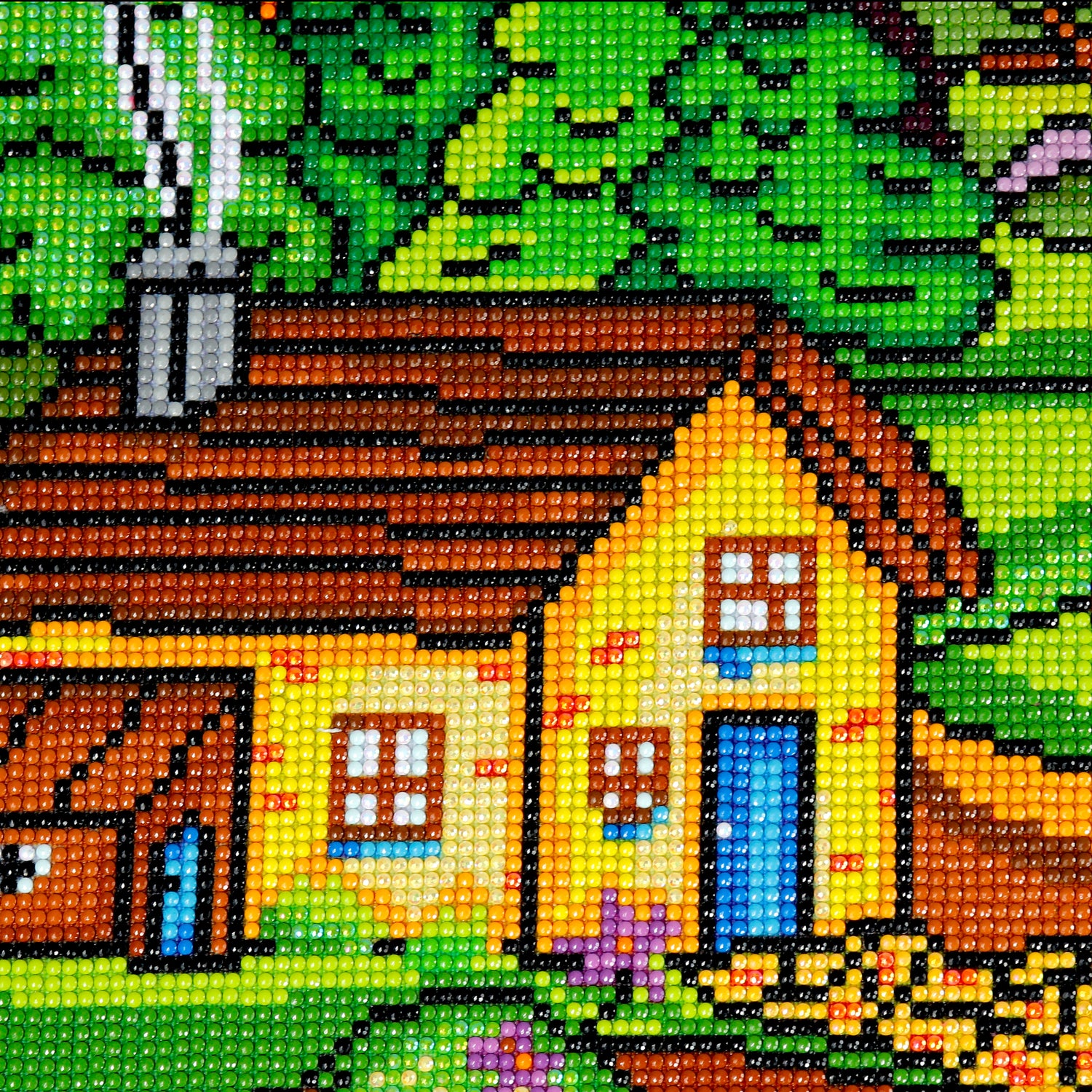 Dimaond Painting - THE YELLOW HOUSE