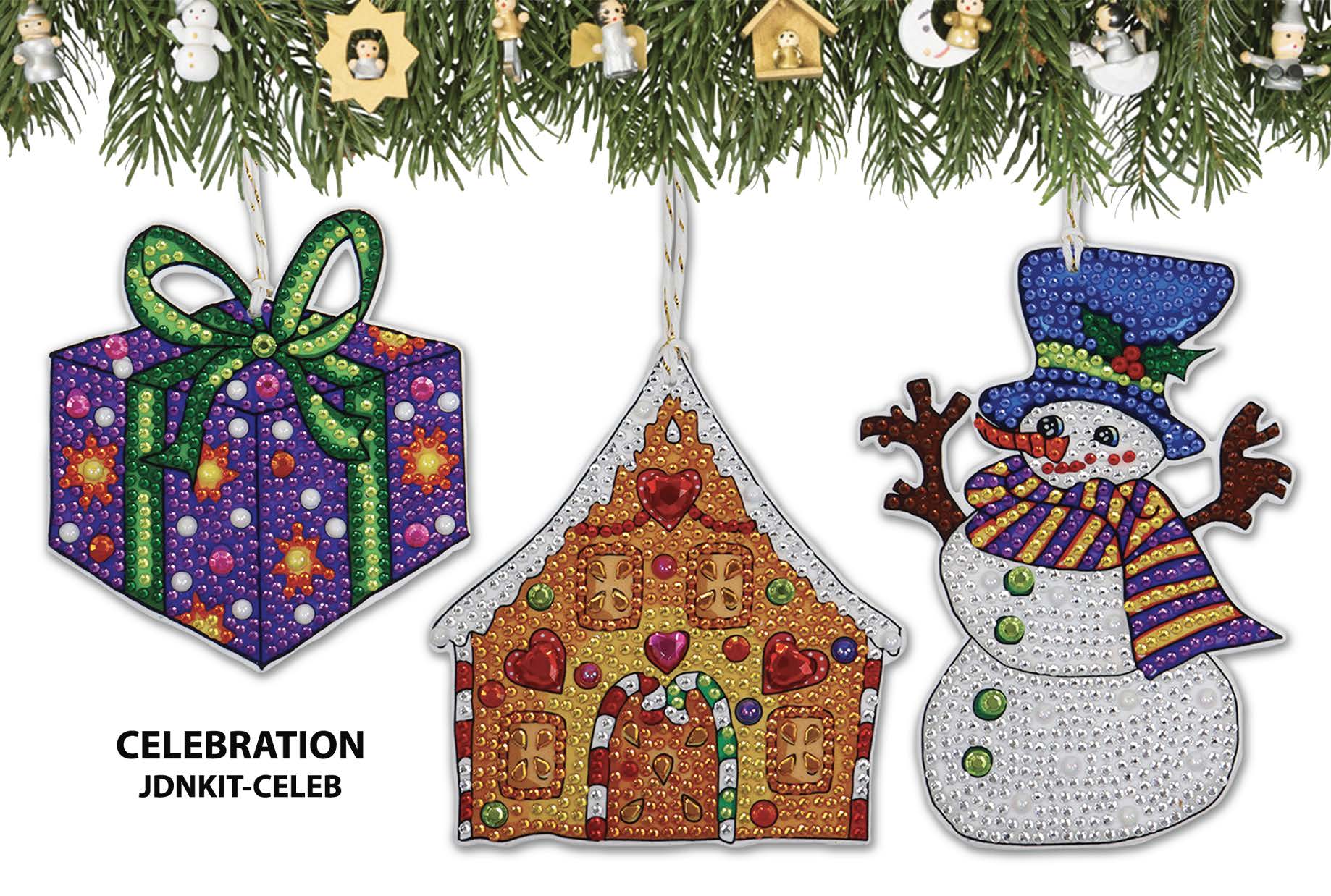 Kits décos pour sapin de Noël - CELEBRATION