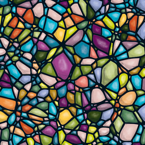 Casse-tête MINI - Q8-4 (72 PCES) DOODLE SERIE (Vitrail)