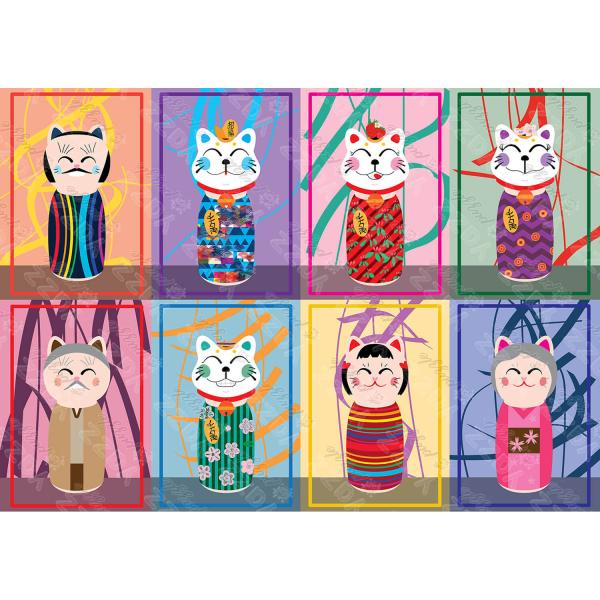 Micro casse-tête - MANEKI KOKESHI - YA-M3833