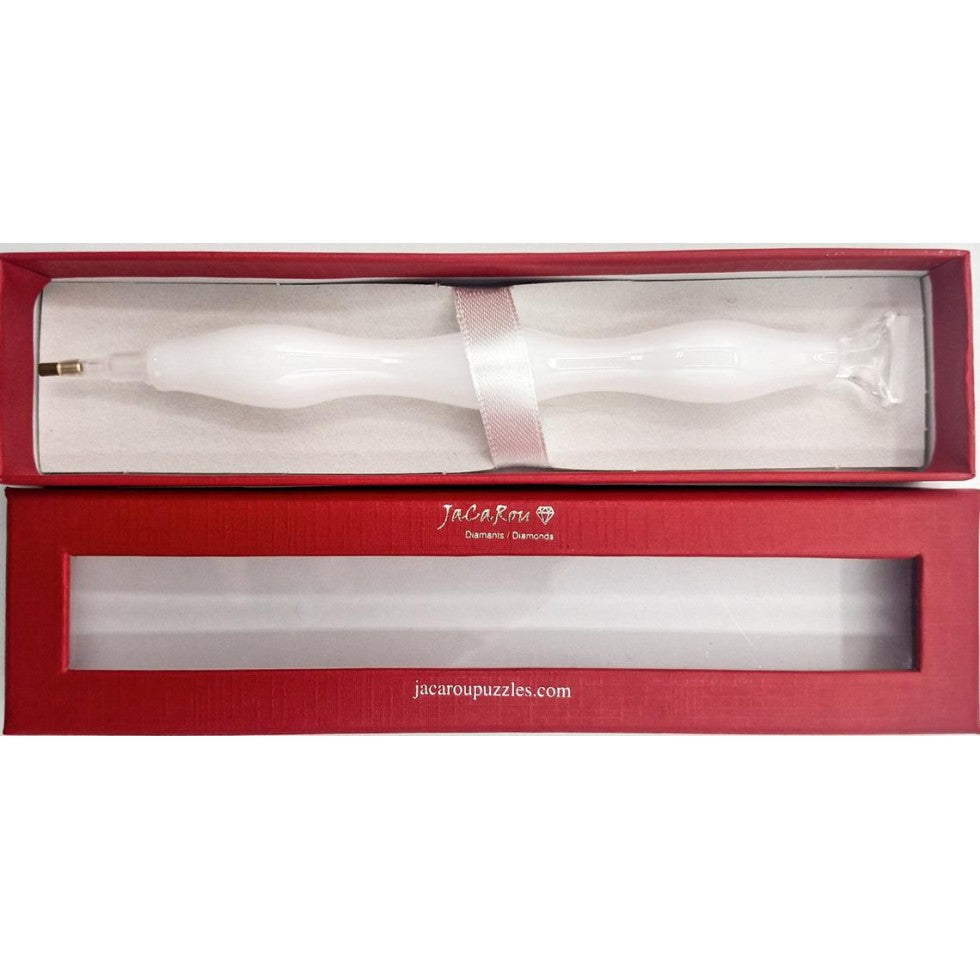 Stylet en verre - BLANC