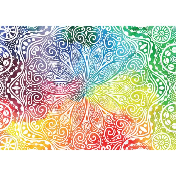 Puzzle - FLOWER MANDALA