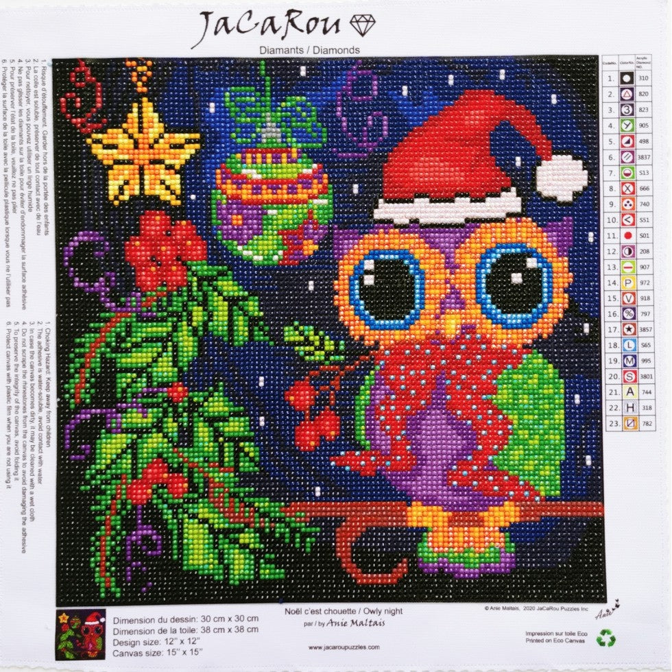 Diamond Painting - OWLY NIGHT