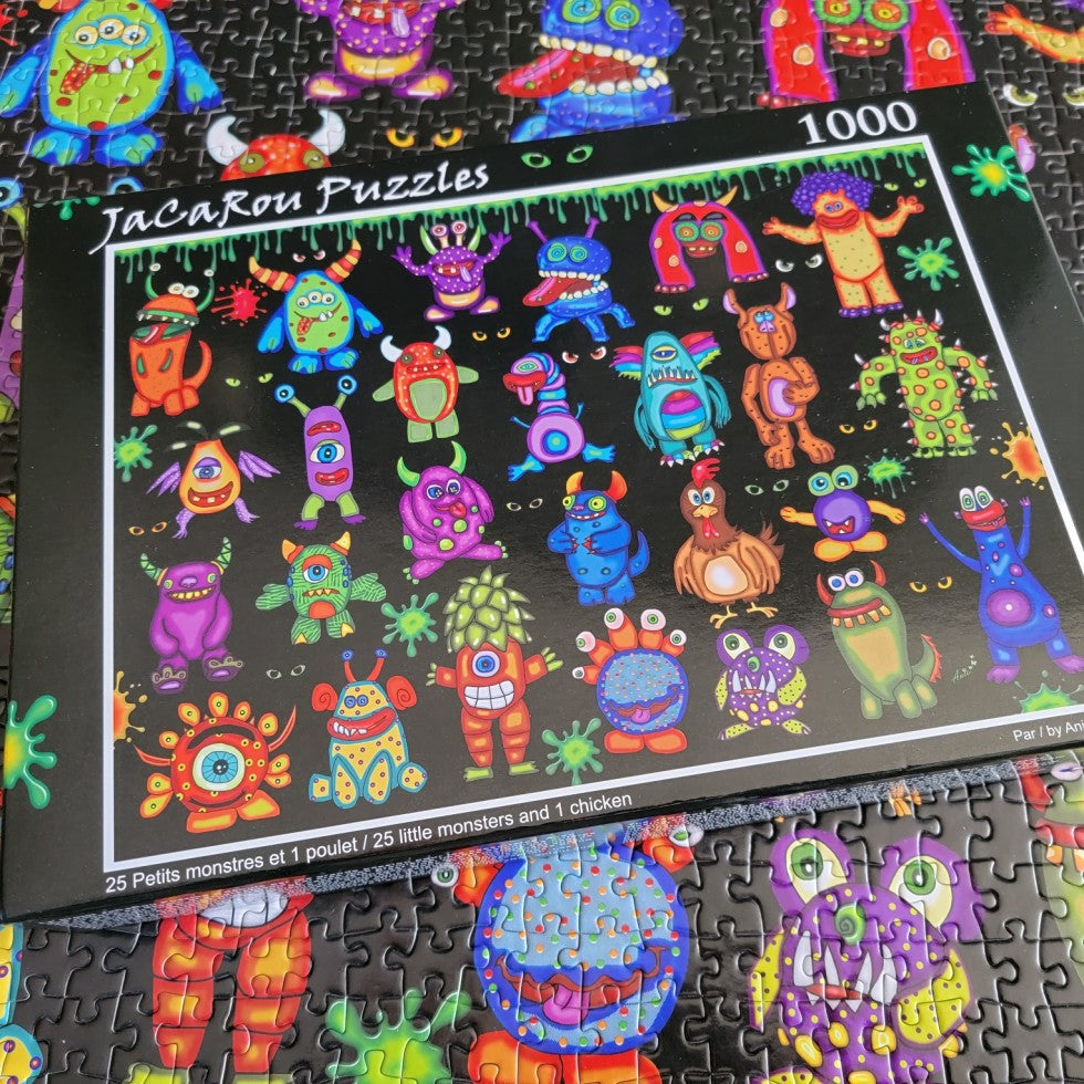 Puzzle - 25 LITTLE MONSTERS AND 1 CHICKEN