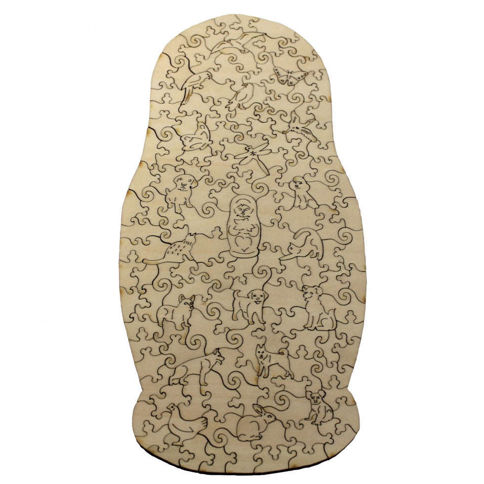 Wooden puzzle - NATALYA