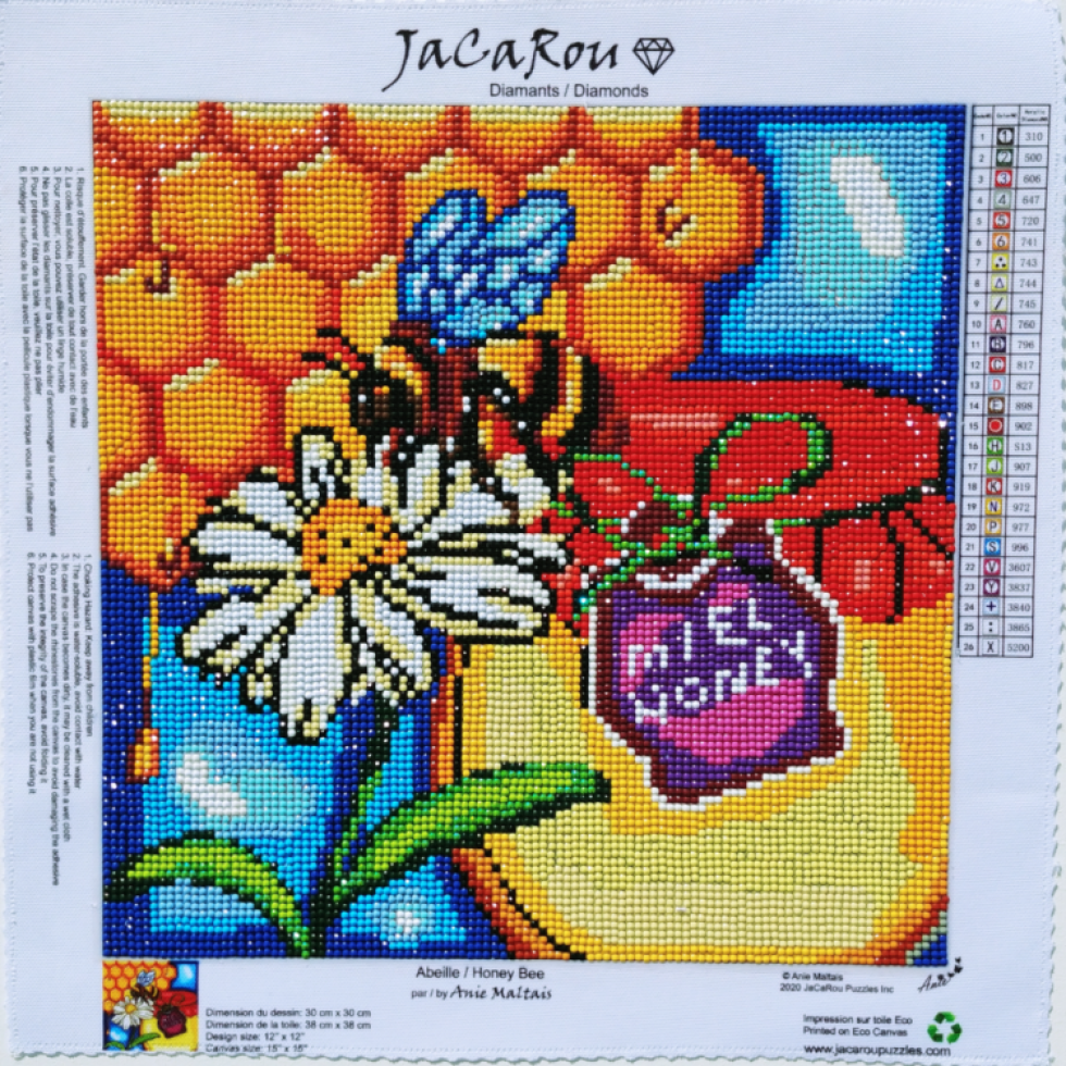 Diamond Painting - HONEY BEE
