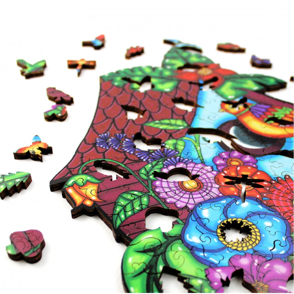 Wooden puzzle - BIRDIE