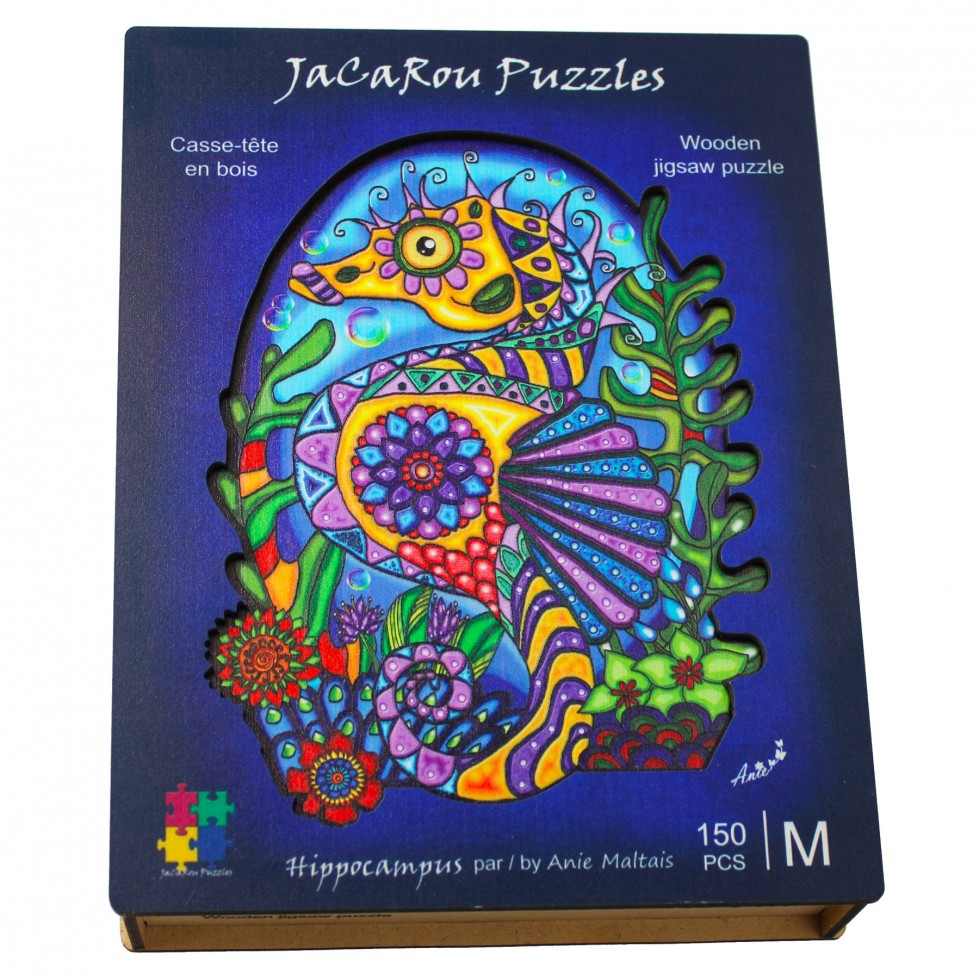 Wooden puzzle - HIPPOCAMPUS