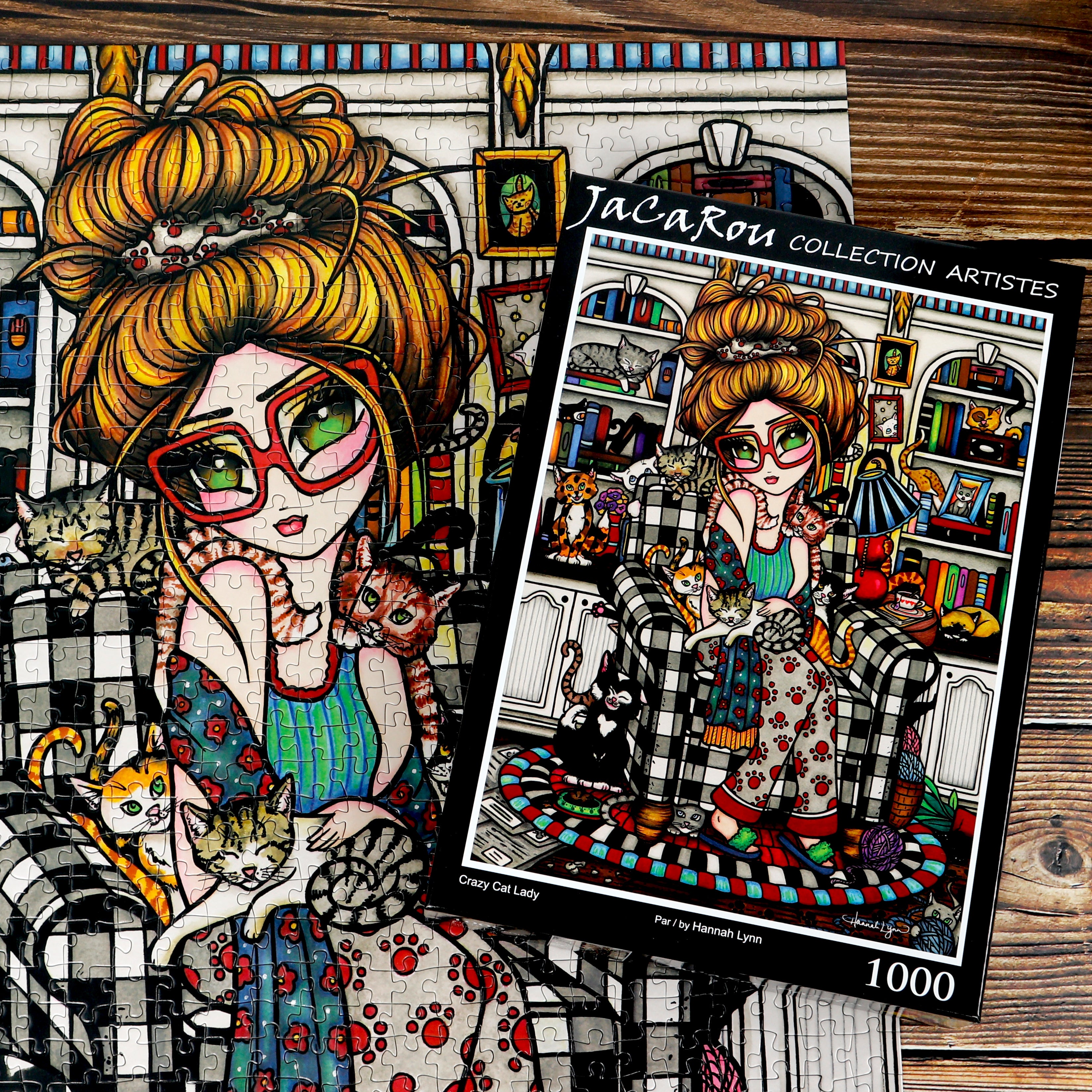 Puzzle - CRAZY CAT LADY