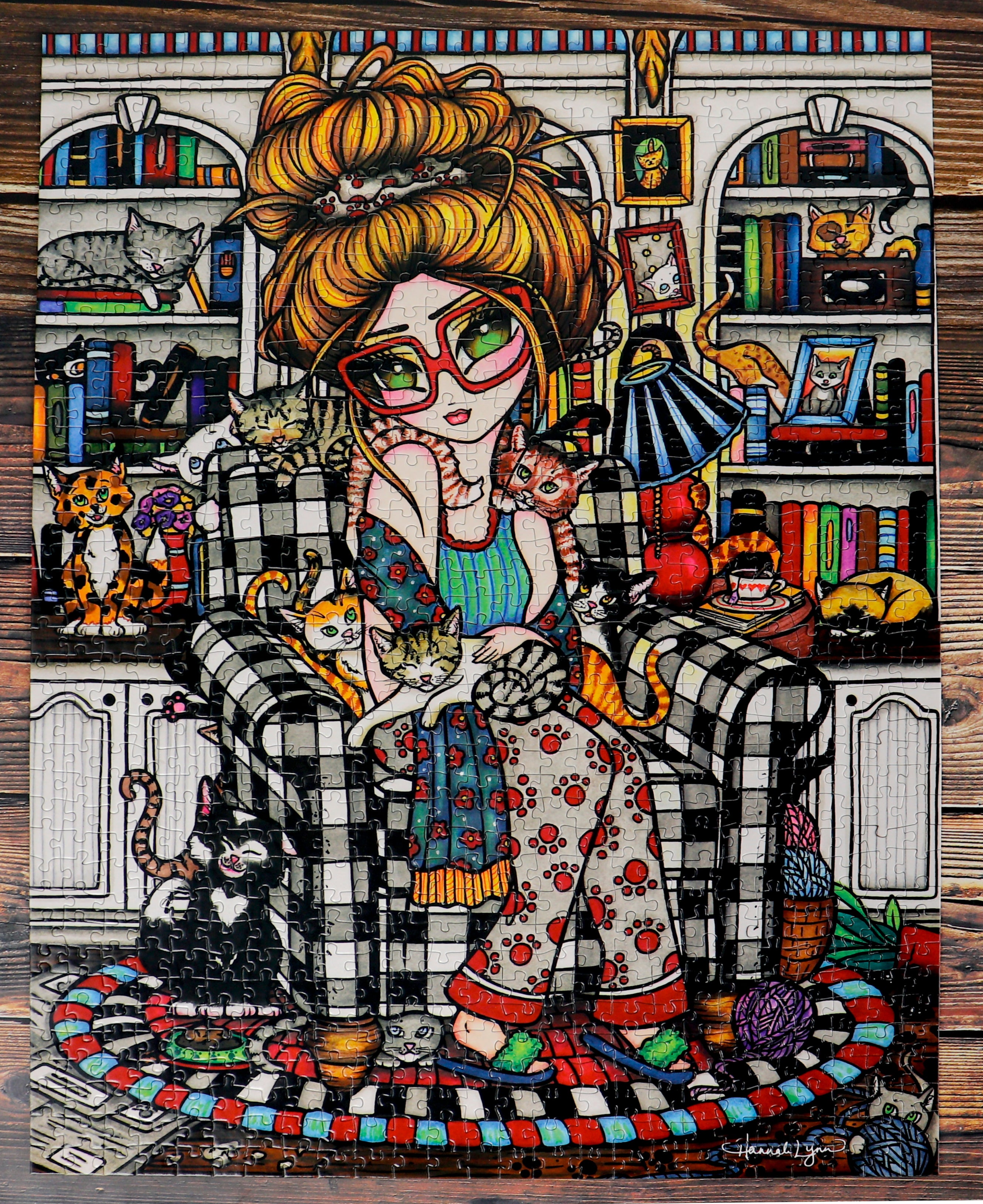 Puzzle - CRAZY CAT LADY