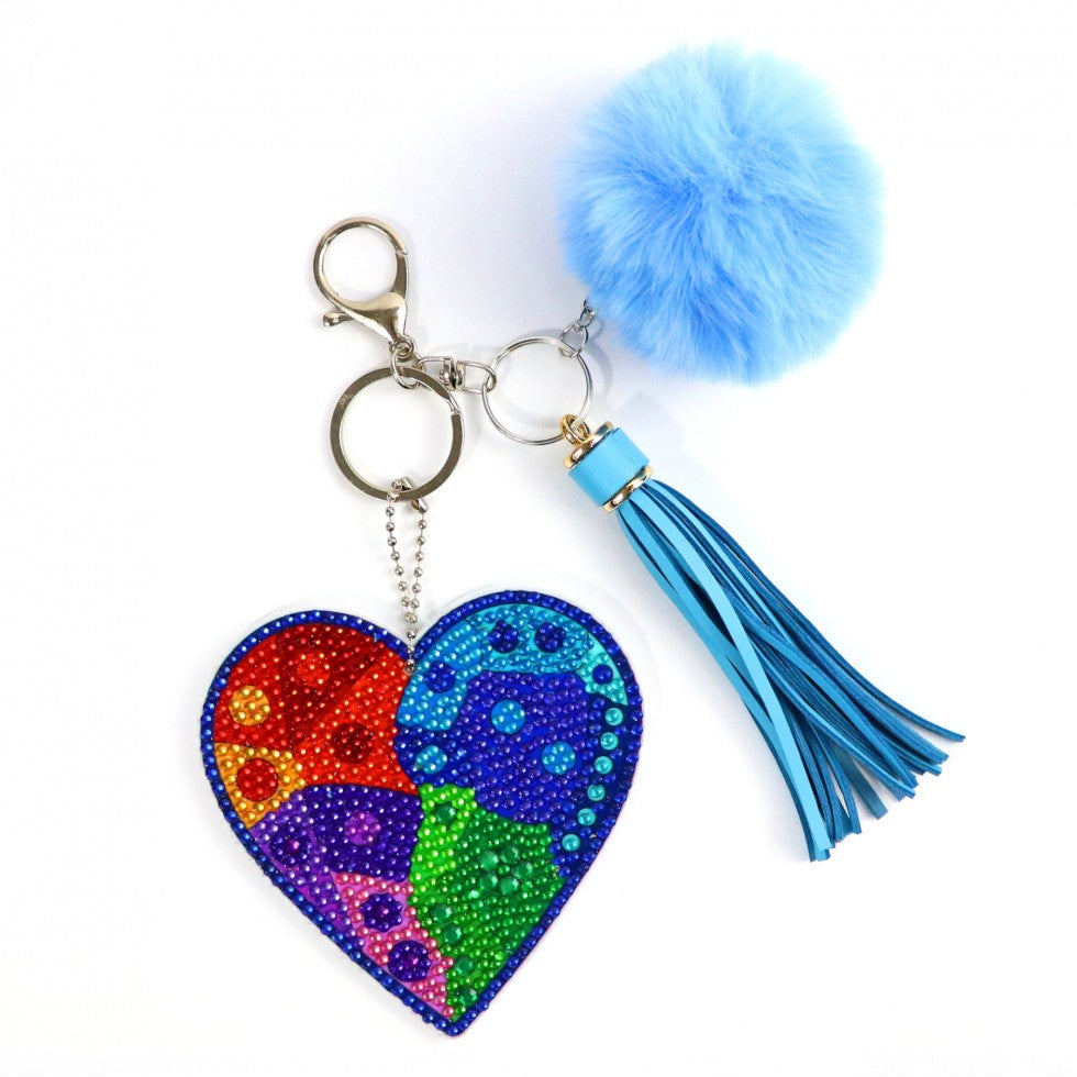 Decoration Painting kit for bags - HEARTS